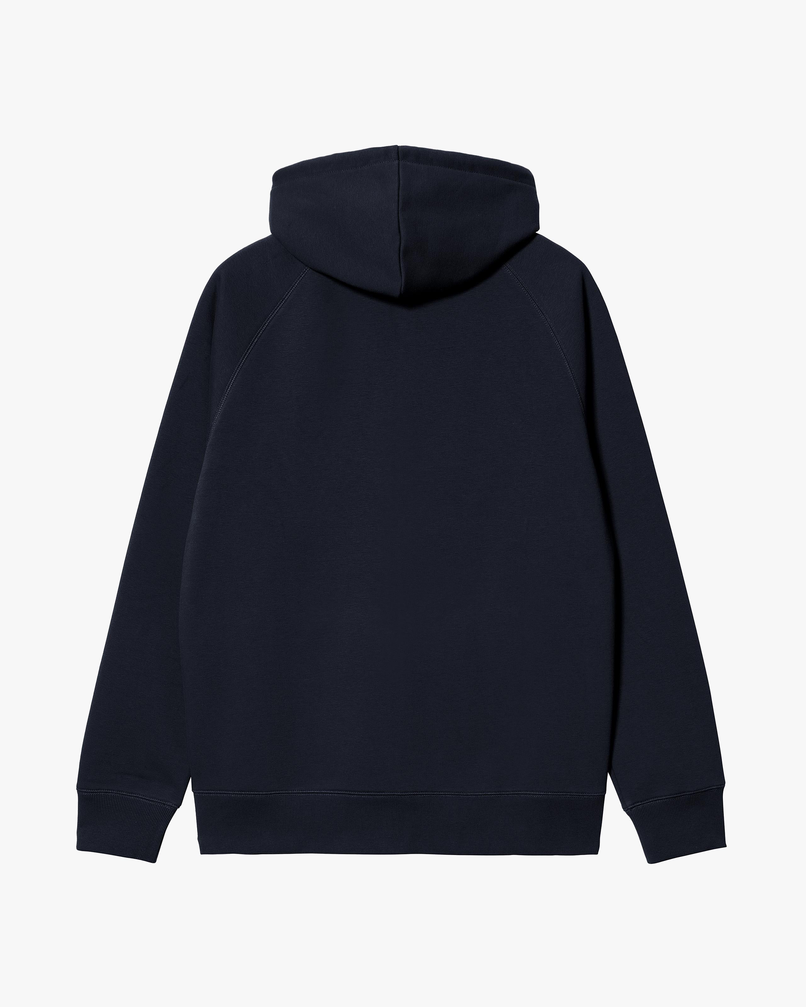 Carhartt WIP Hooded Chase Jacket - Dark Navy / Gold - Image 2
