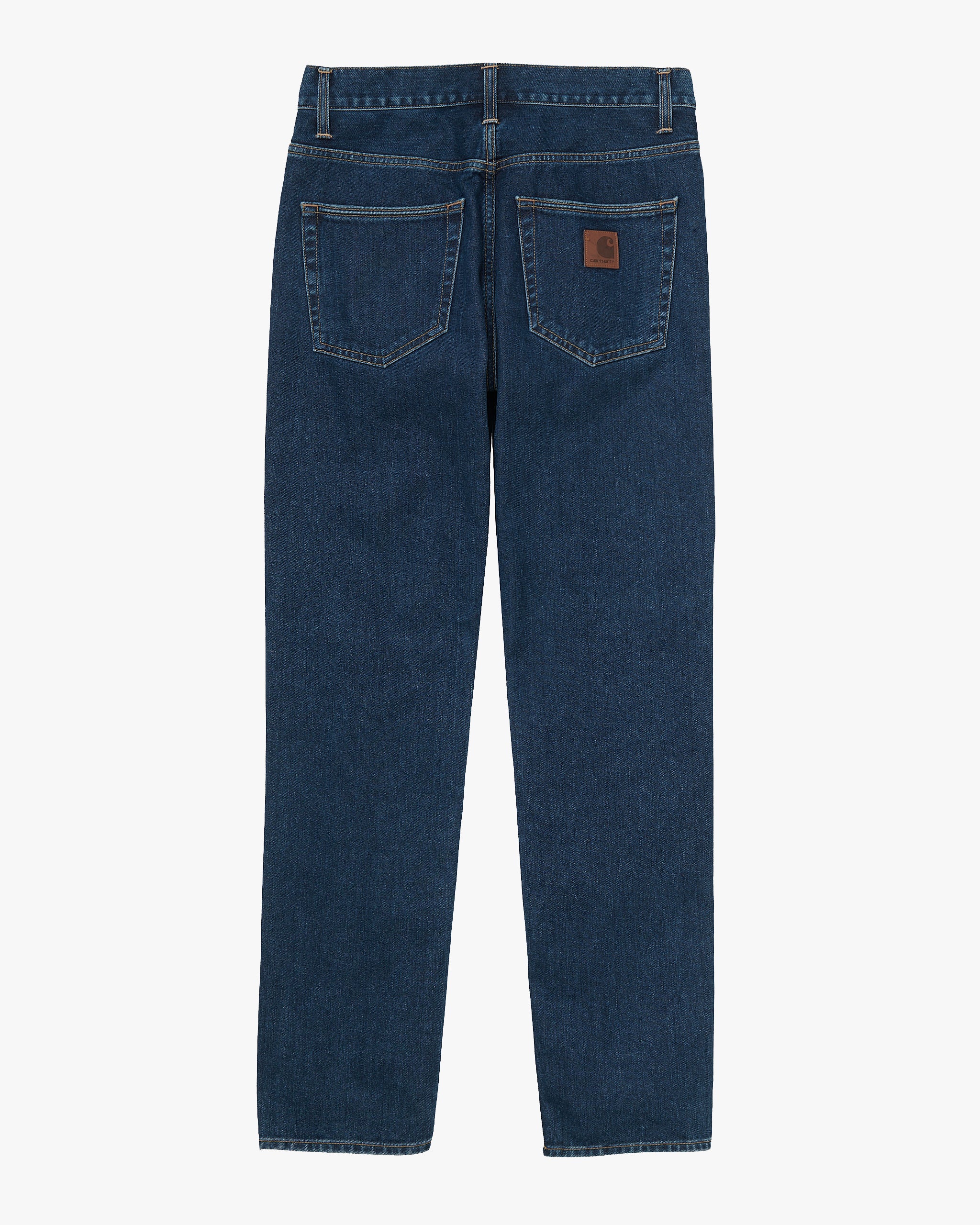 Carhartt WIP Klondike Pant Regular Tapered Mens Jeans - Blue Stone Washed - Image 6