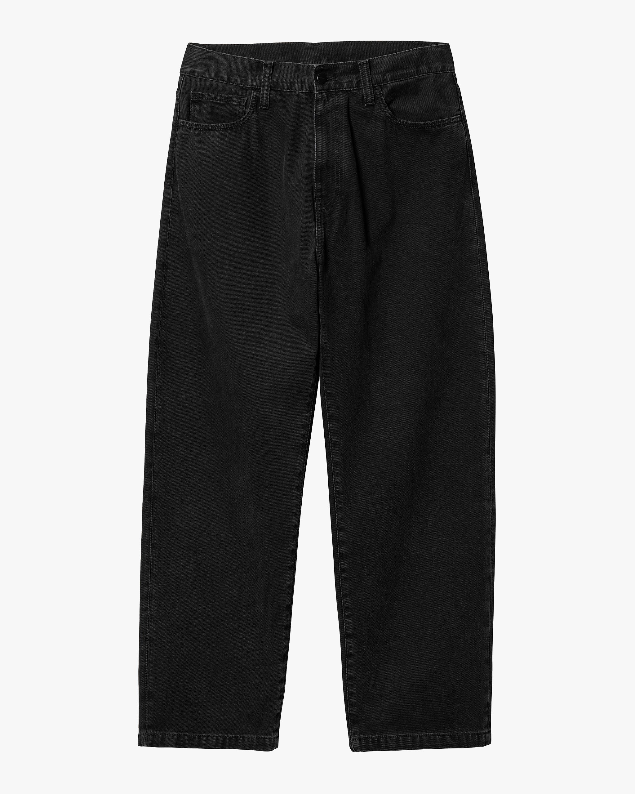 Carhartt WIP Landon Pant Loose Fit Mens Jeans - Black Stone Washed - Image 5