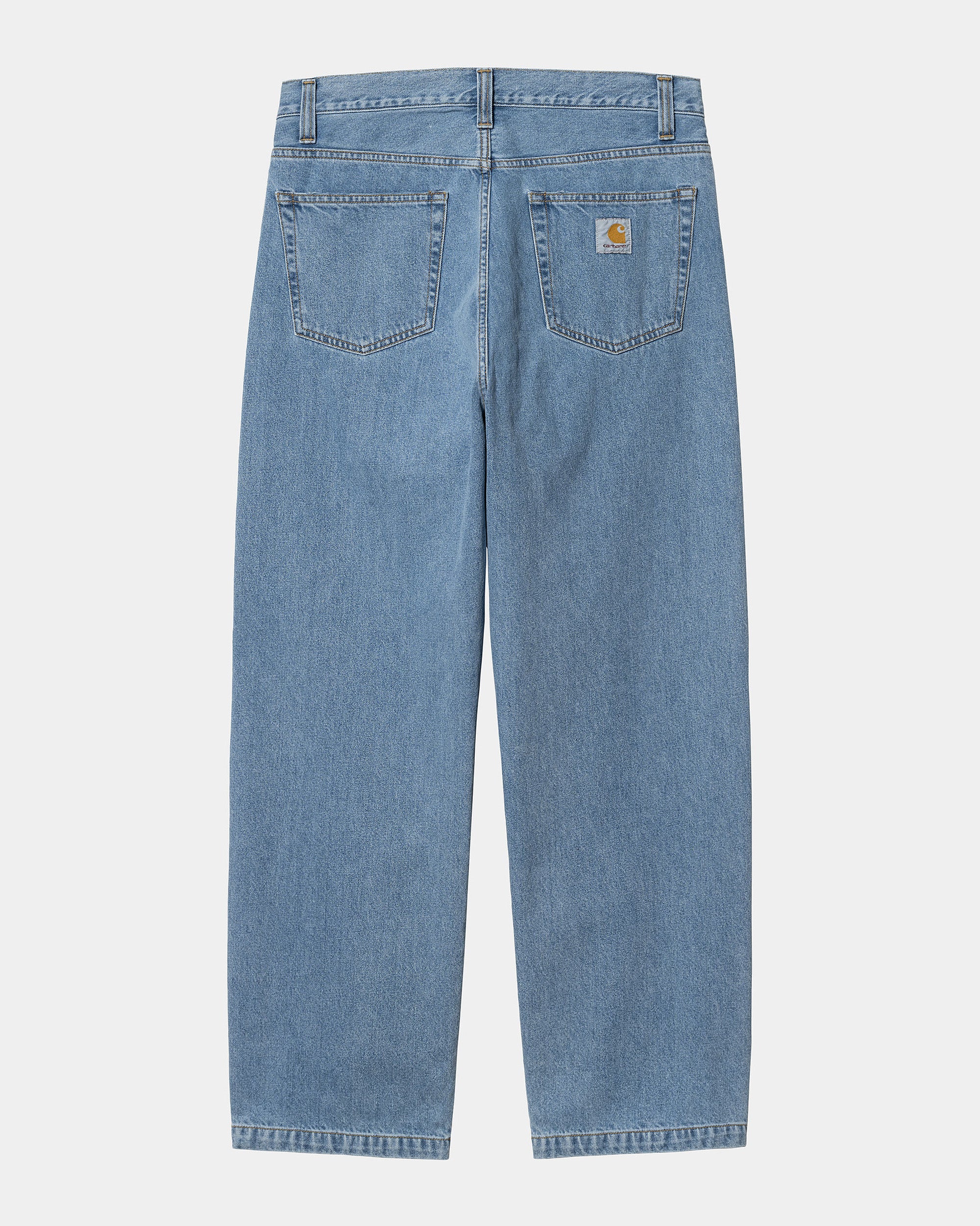 Carhartt WIP Landon Pant Loose Fit Mens Jeans - Blue Heavy Stone Wash - Image 6