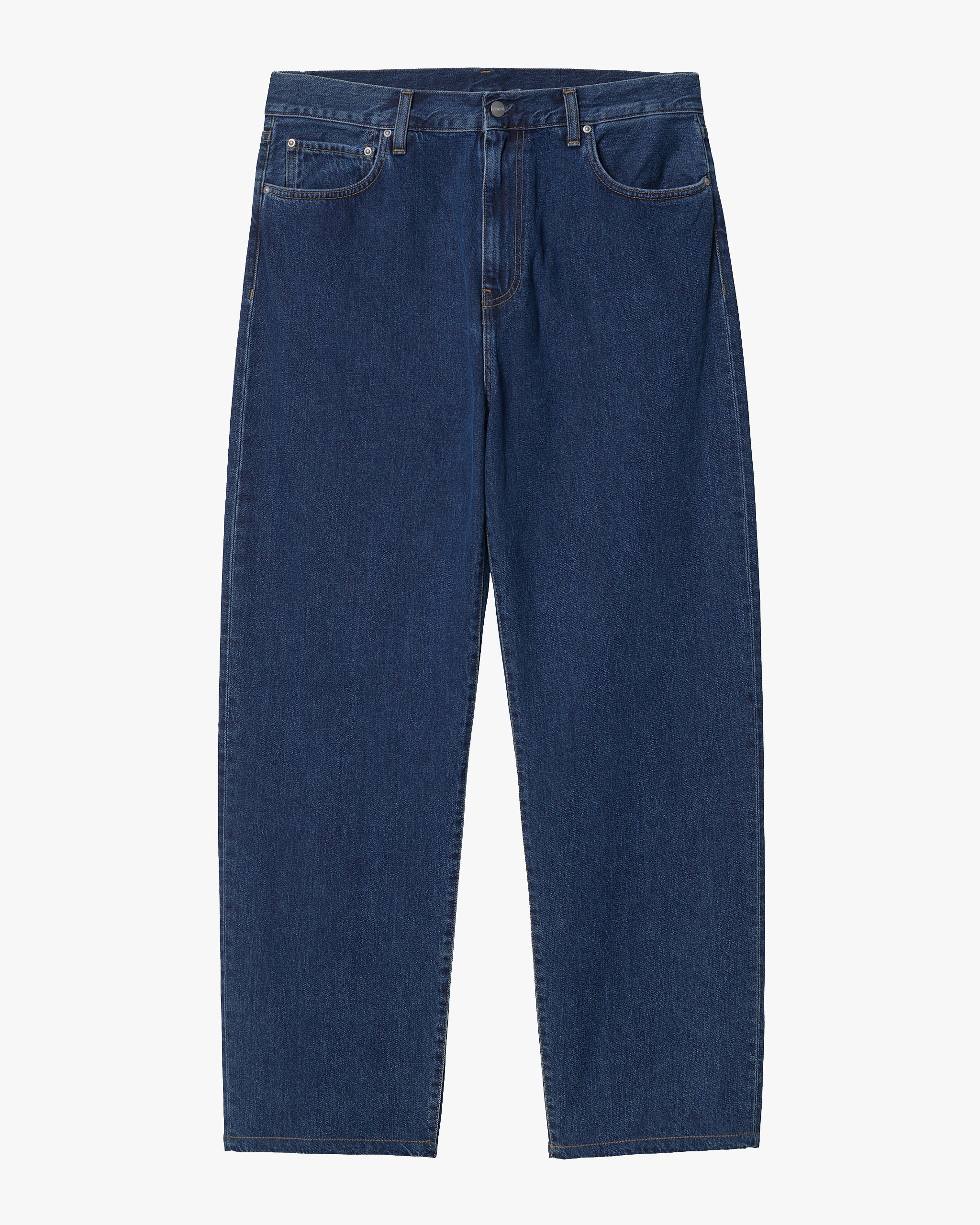 Carhartt WIP Landon Pant Loose Fit Mens Jeans - Blue Stone Washed - Image 6