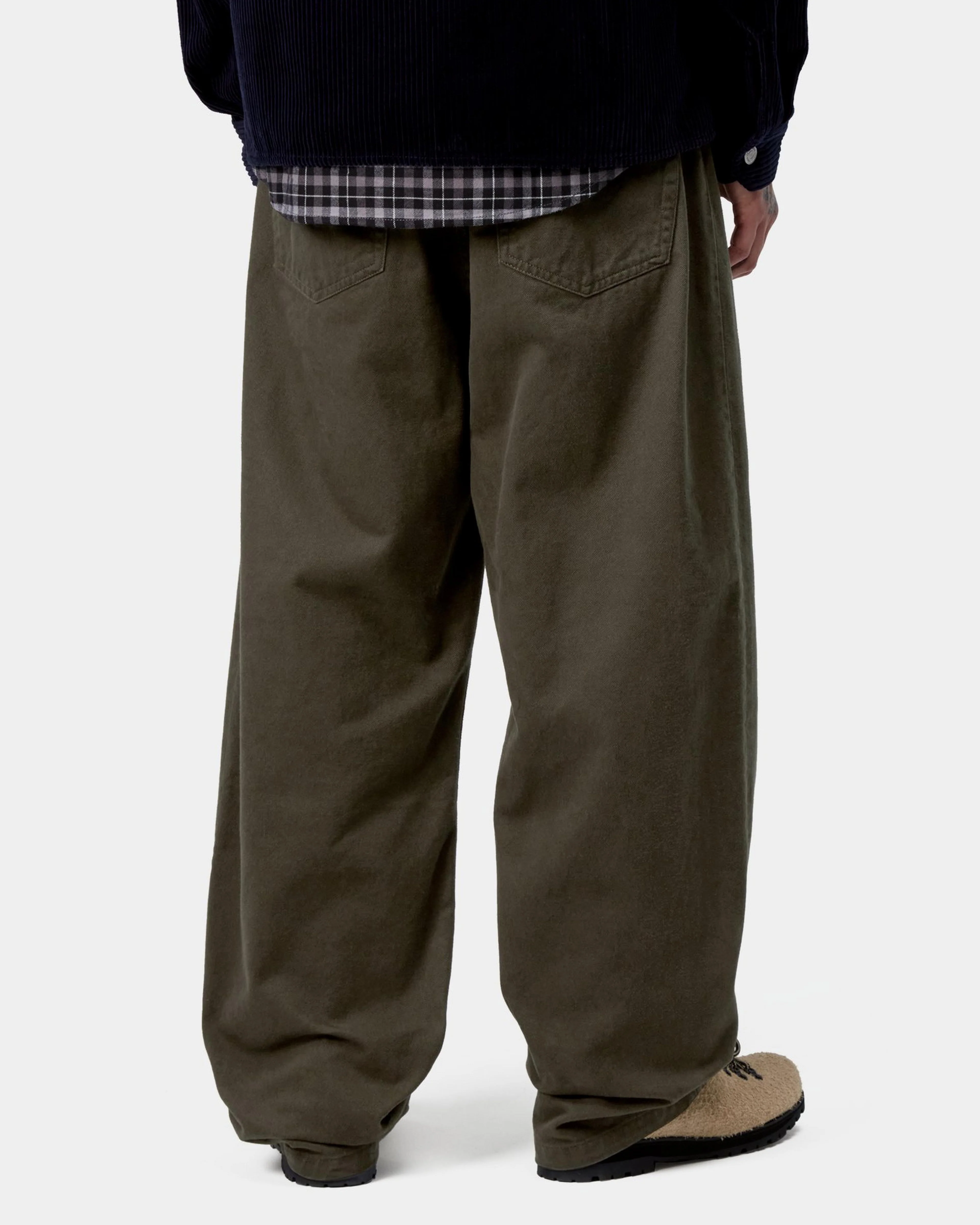 Carhartt WIP Landon Pant Loose Fit Trousers - Cypress Rinsed - Image 2