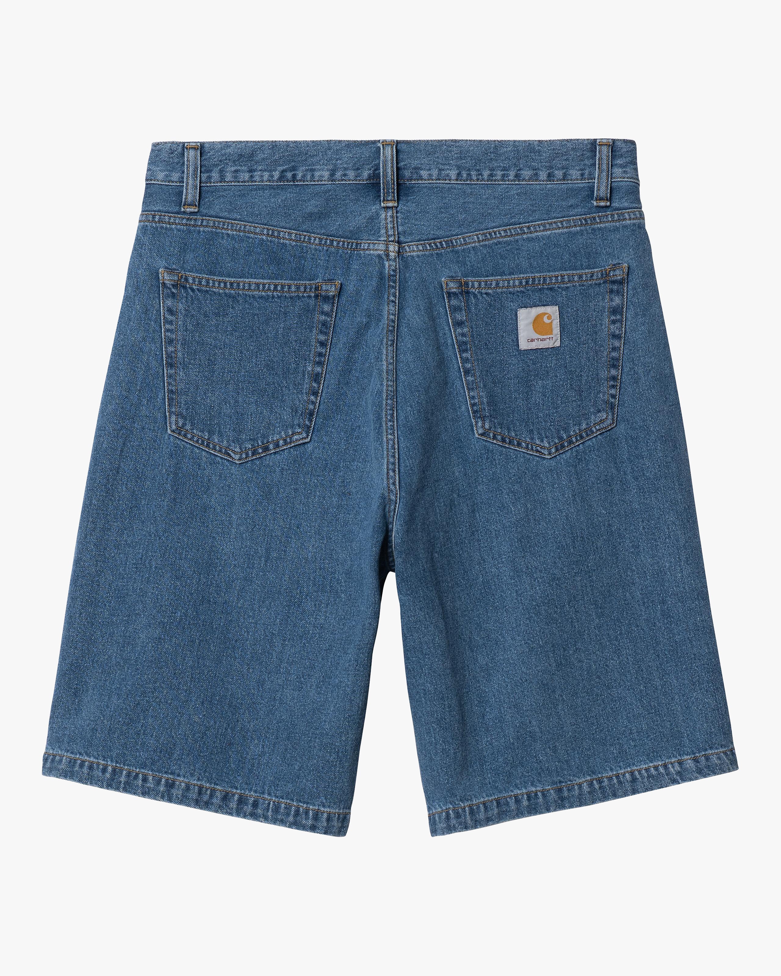 Carhartt WIP Landon Shorts - Blue Heavy Stone Washed
