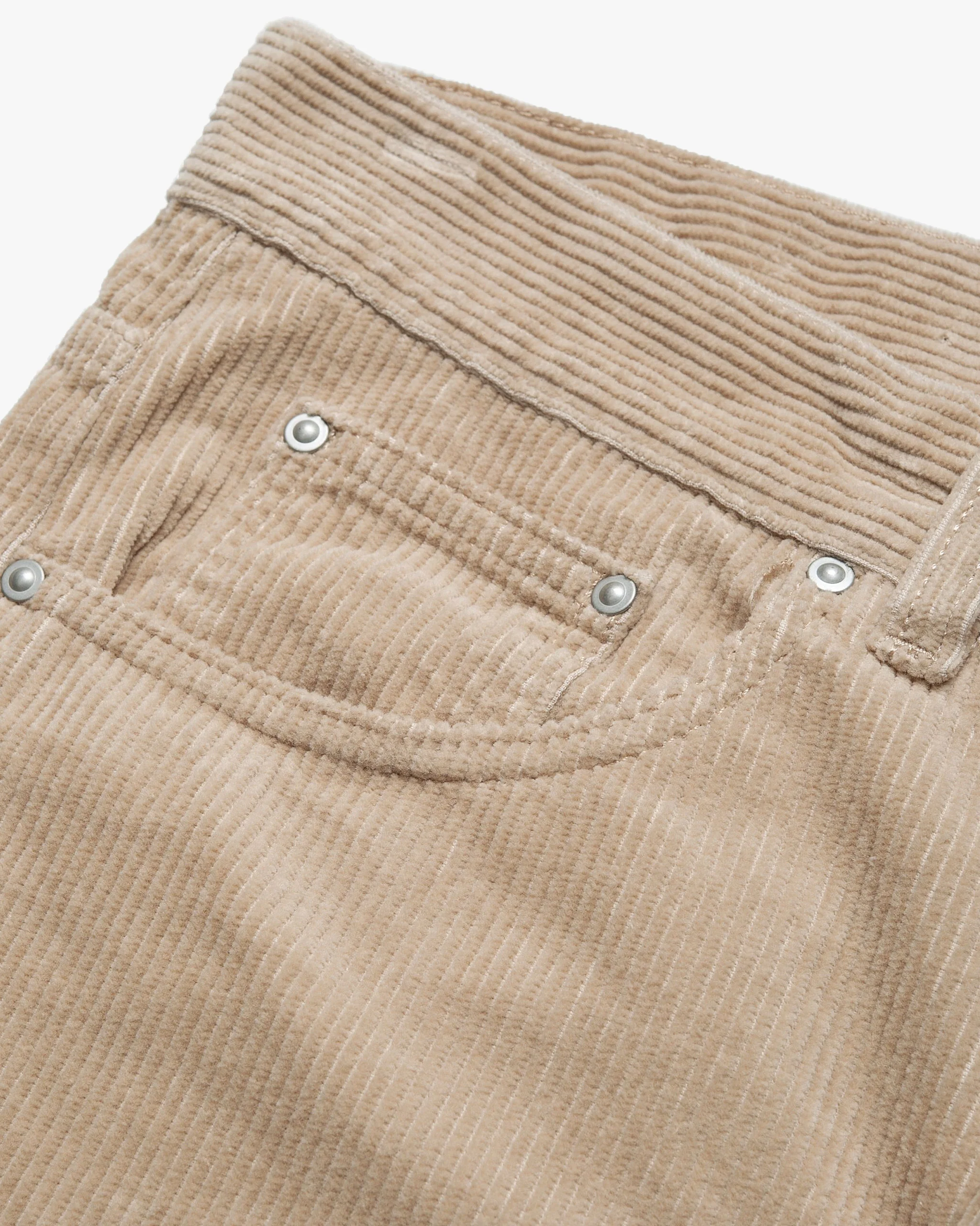 Carhartt WIP Newel Pant Relaxed Tapered Mens Cords - Wall Rinsed - Image 5