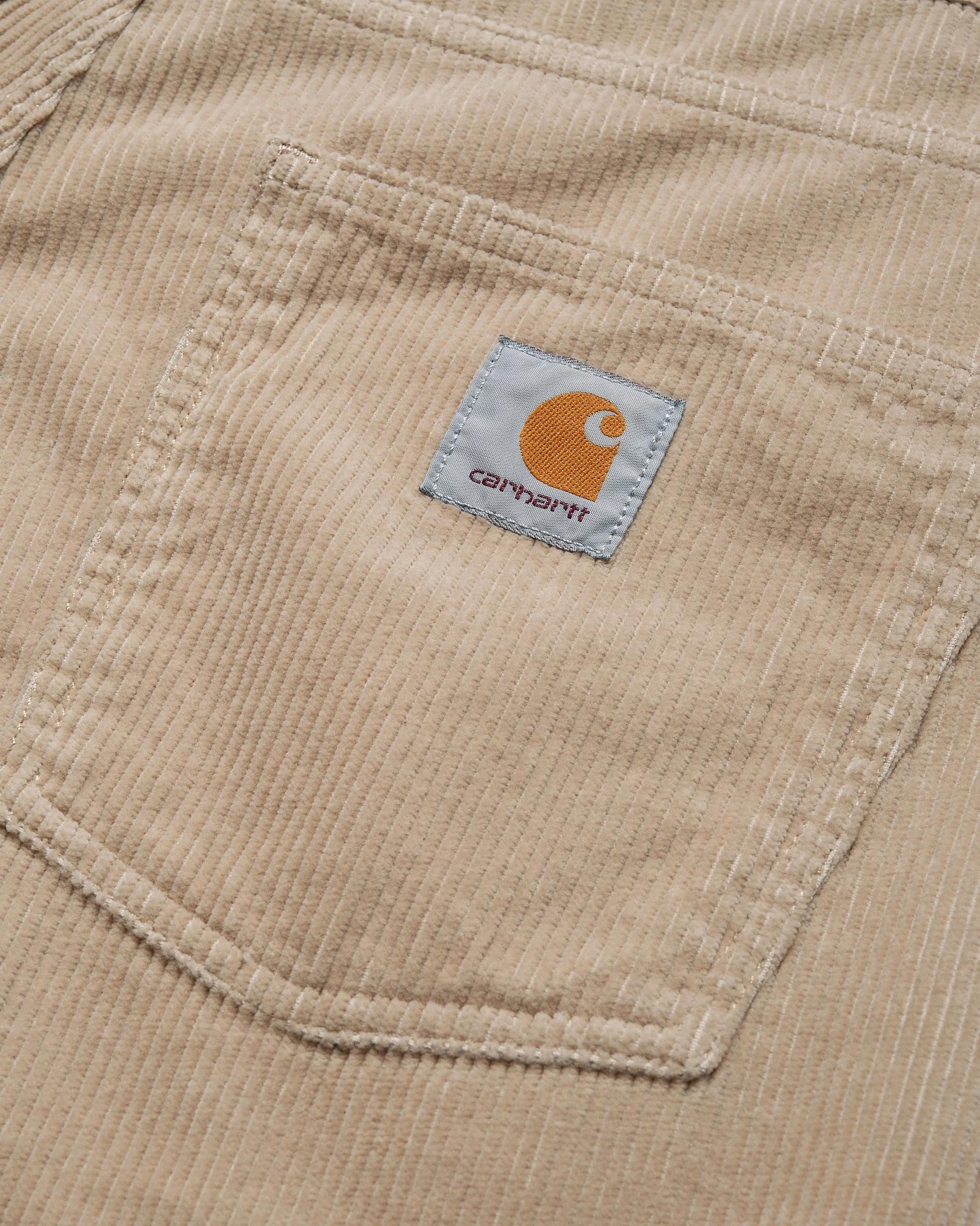 Carhartt WIP Newel Pant Relaxed Tapered Mens Cords - Wall Rinsed - Image 6