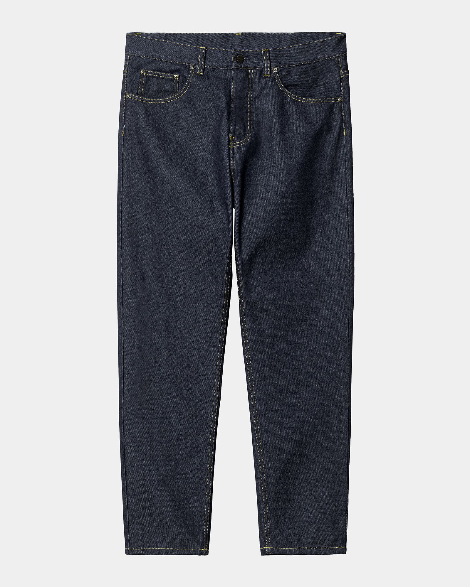 Carhartt WIP Newel Pant Relaxed Tapered Mens Jeans - Blue One Wash - Image 5