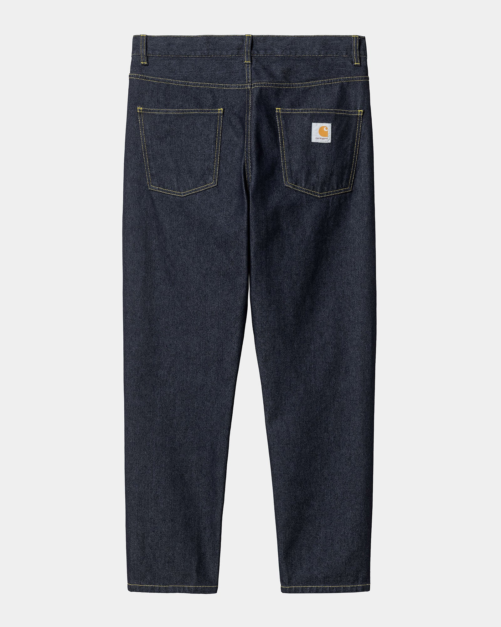 Carhartt WIP Newel Pant Relaxed Tapered Mens Jeans - Blue One Wash - Image 6