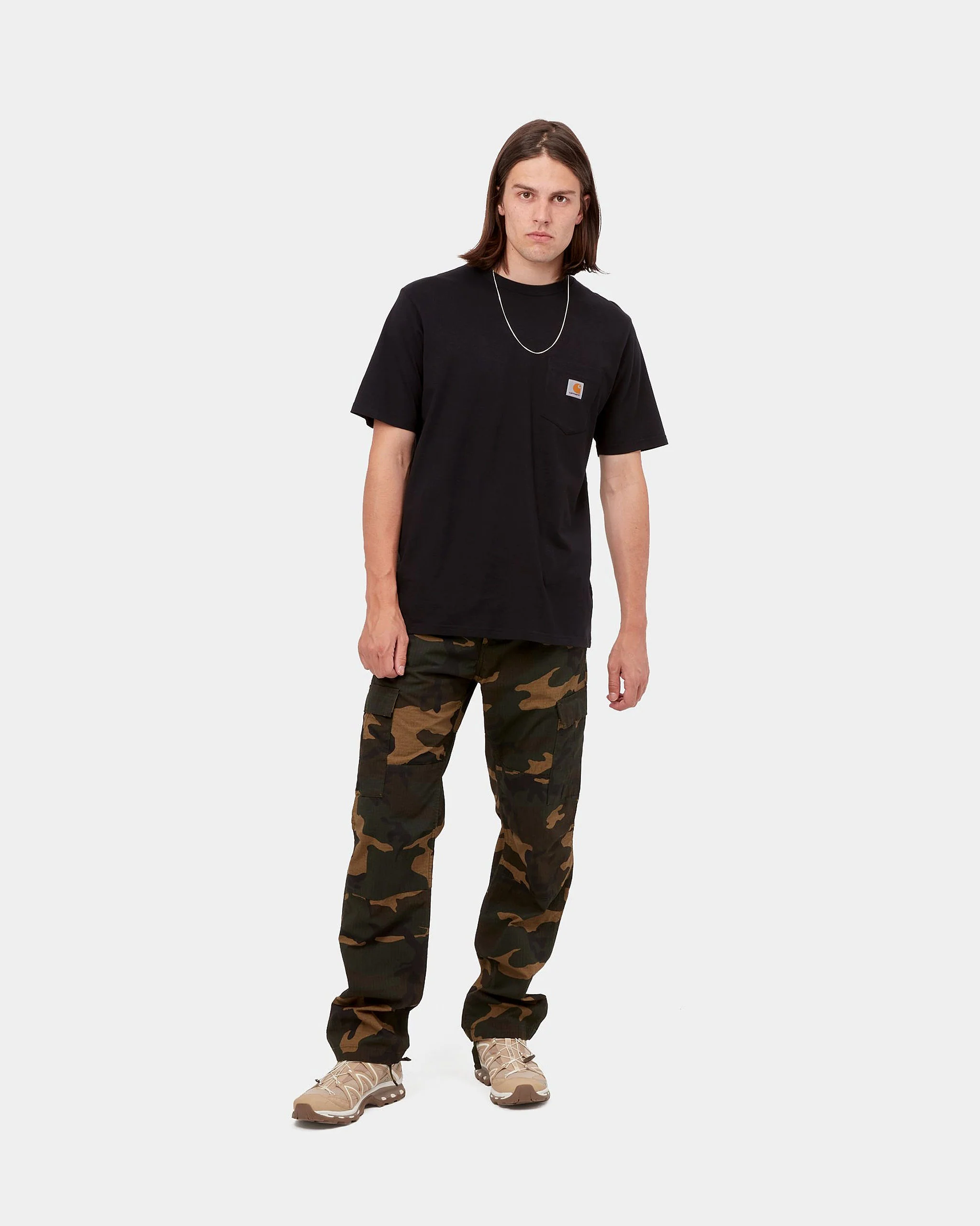 Carhartt WIP Pocket Tee - Black - Image 4