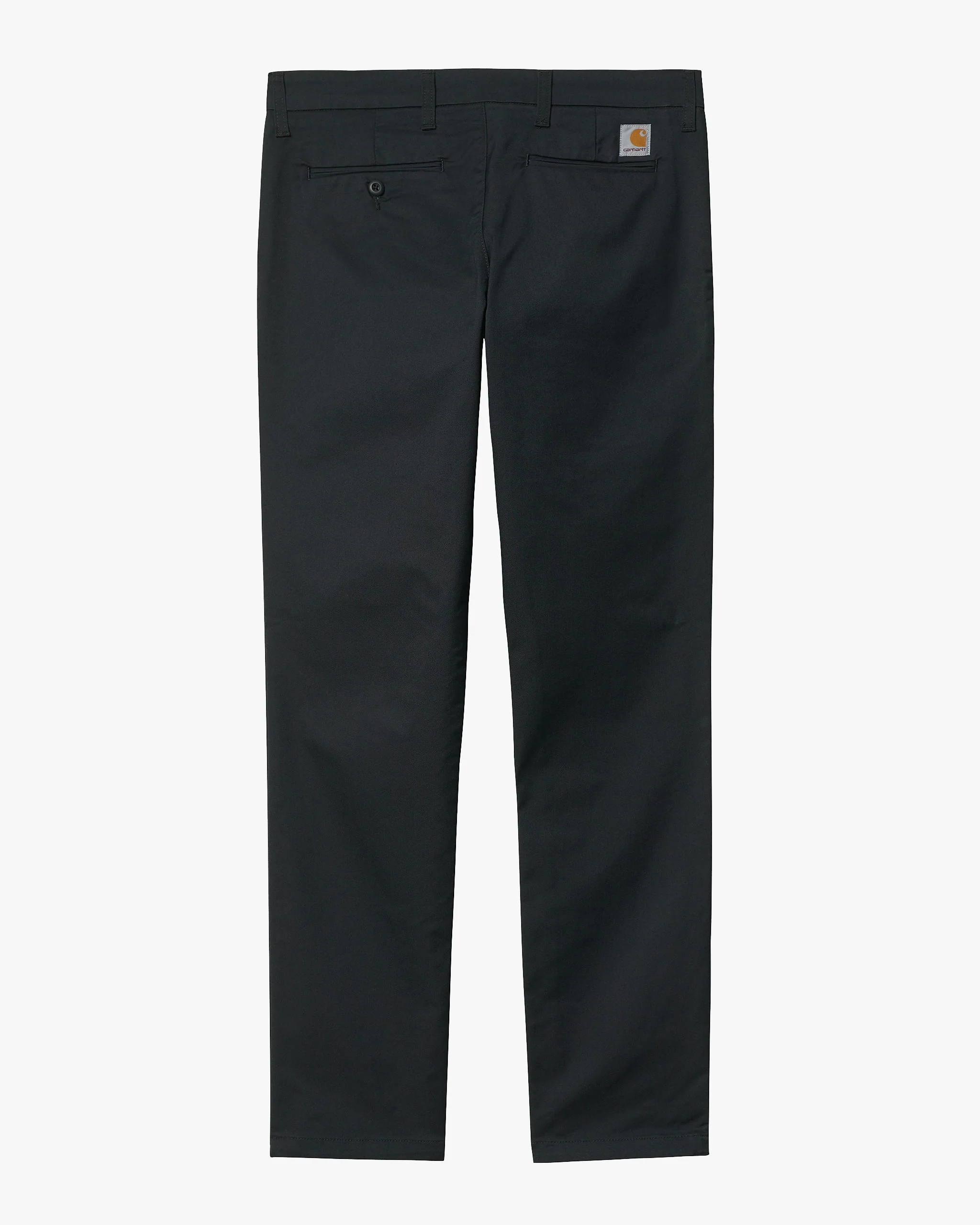 Carhartt WIP Sid Pant Slim Tapered Mens Chinos - Black Rinsed - Image 5