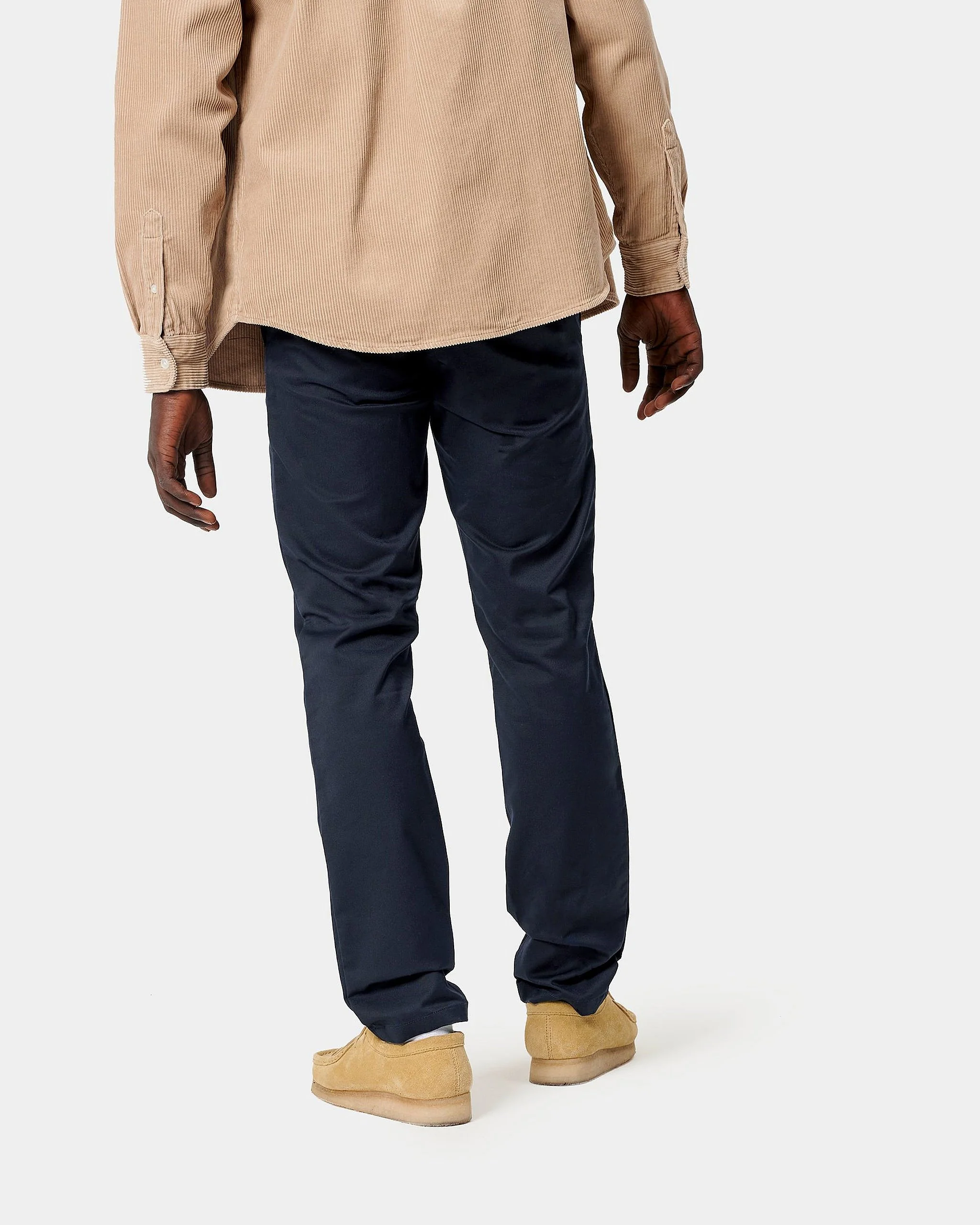 Carhartt WIP Sid Pant Slim Tapered Mens Chinos - Dark Navy Rinsed - Image 4