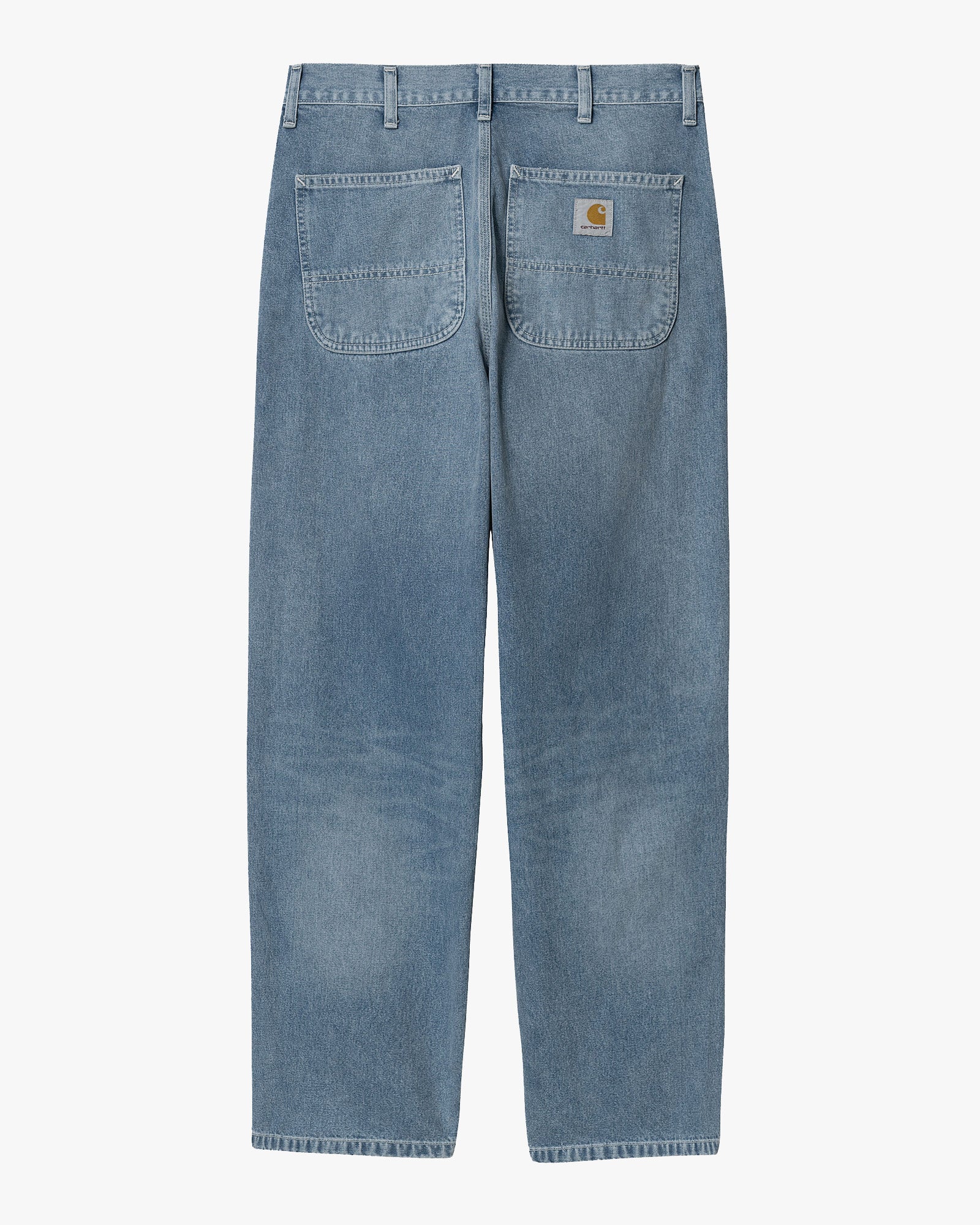 Carhartt WIP Simple Pant Loose Fit Mens Jeans - Blue Light True Washed - Image 5