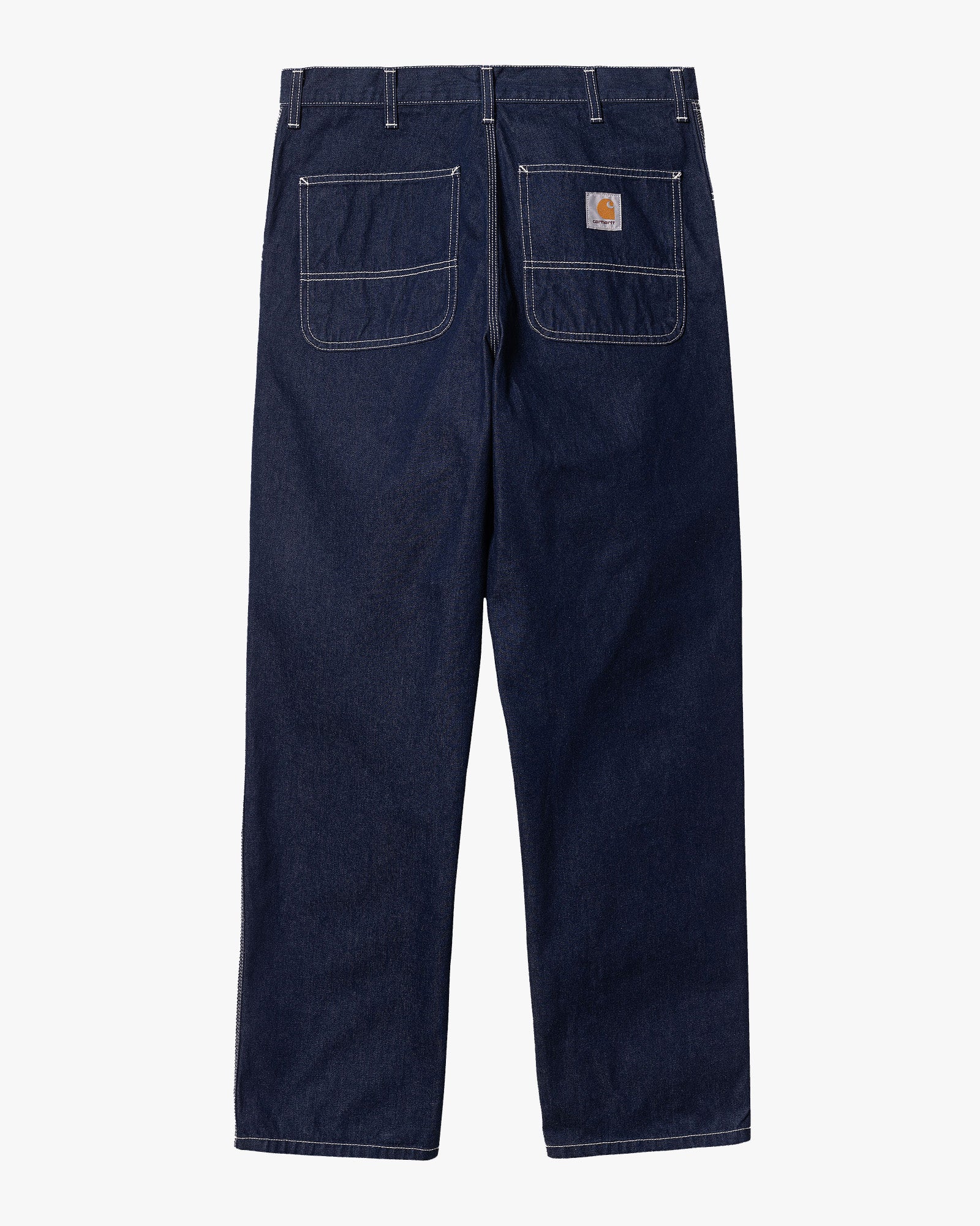 Carhartt WIP Simple Pant Loose Fit Mens Jeans - Blue One Wash - Image 5