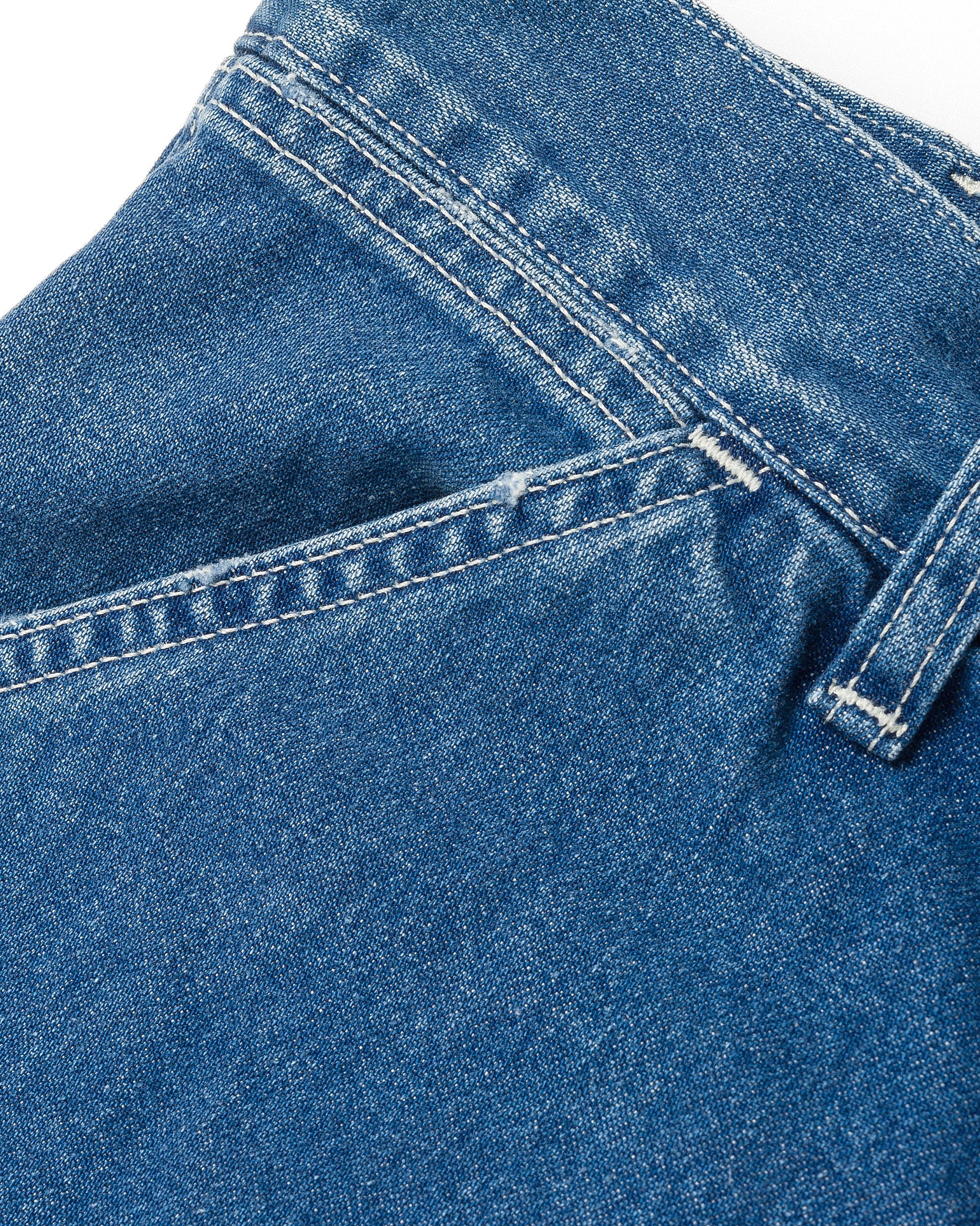 Carhartt WIP Simple Pant Loose Fit Mens Jeans - Blue Stone Washed - Image 10