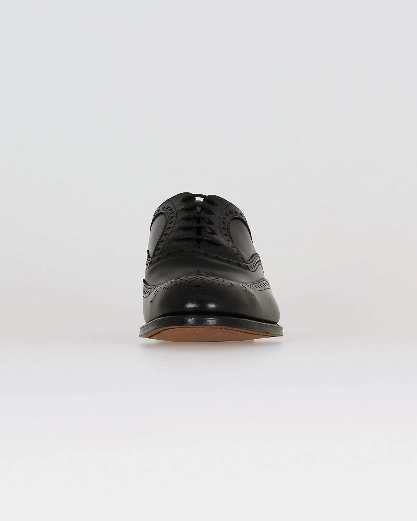 Cheaney Arthur III Oxford Brogue - Black Calf Leather - Image 5