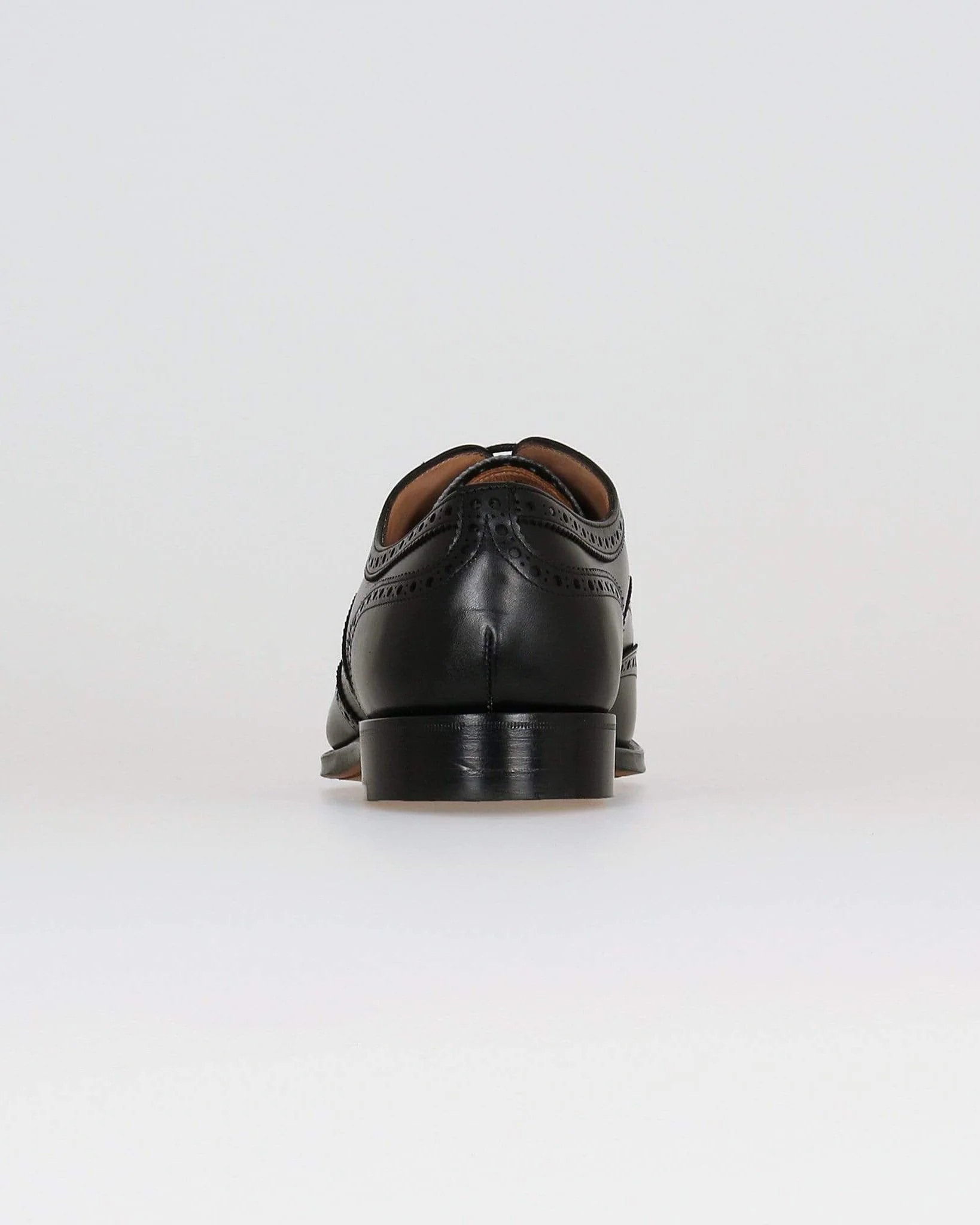 Cheaney Arthur III Oxford Brogue - Black Calf Leather - Image 6