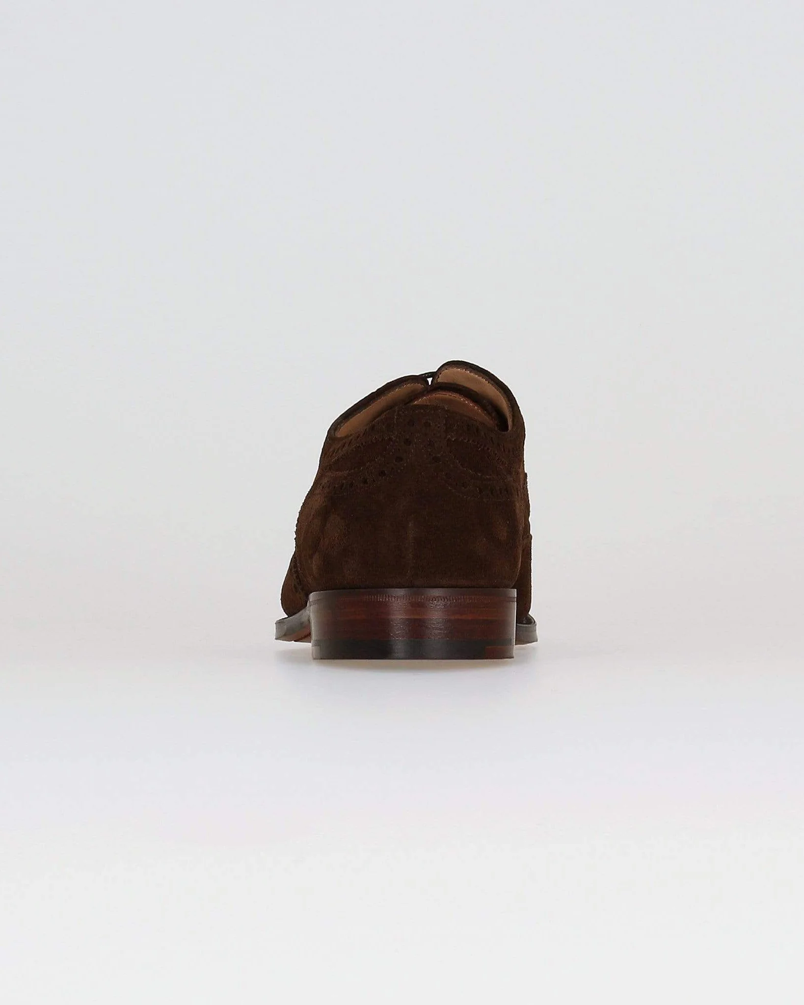 Cheaney Arthur III Oxford Brogue - Brown Plough Suede - Image 6