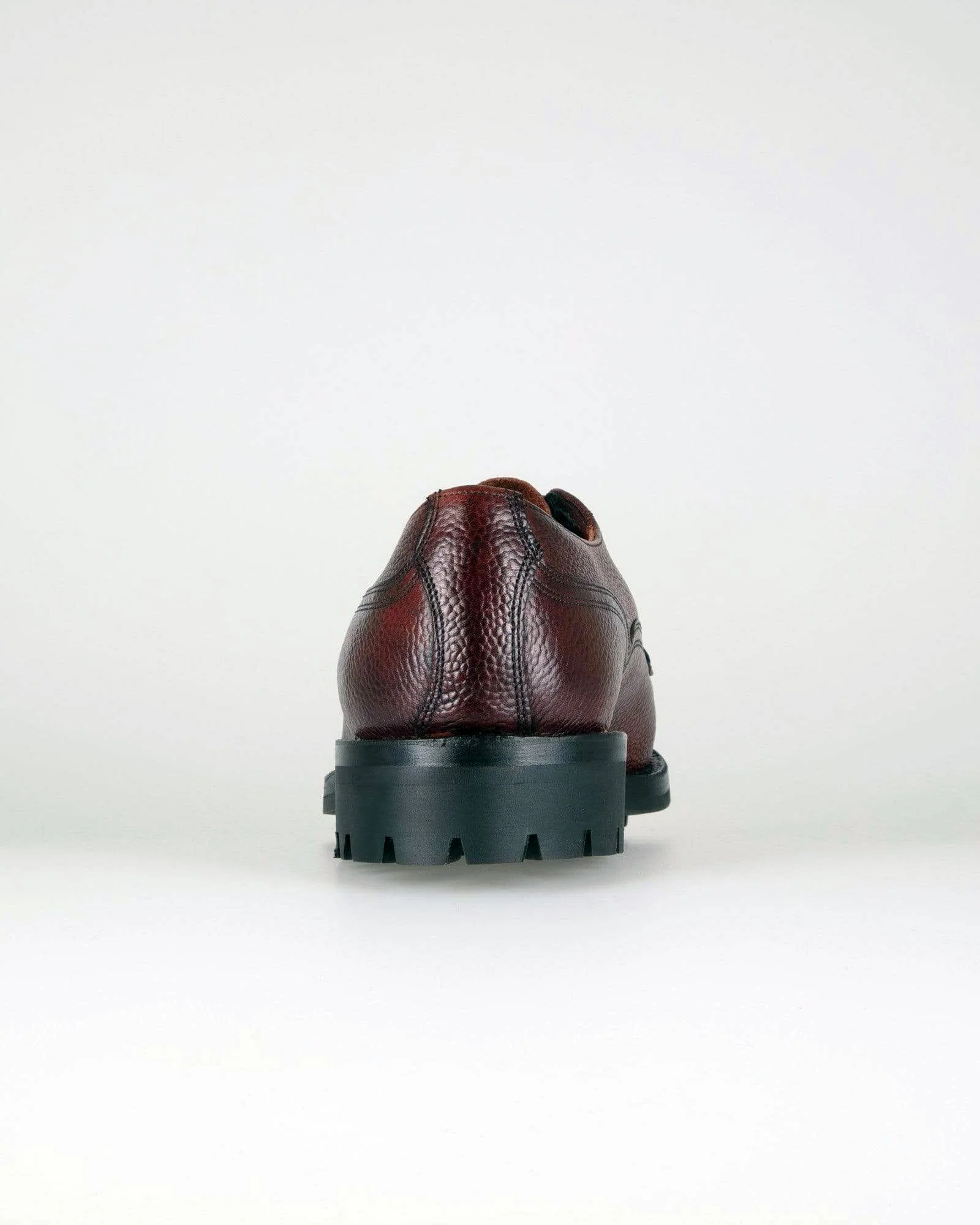 Cheaney Cairngorm II R Country Derby Shoe - Burgundy Grain Leather - Image 5