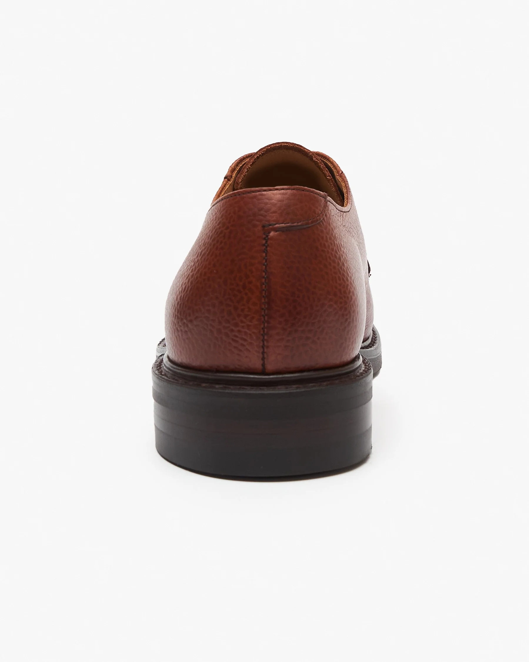 Cheaney Deal II R Derby Shoe - Mahogany Grain - Image 5