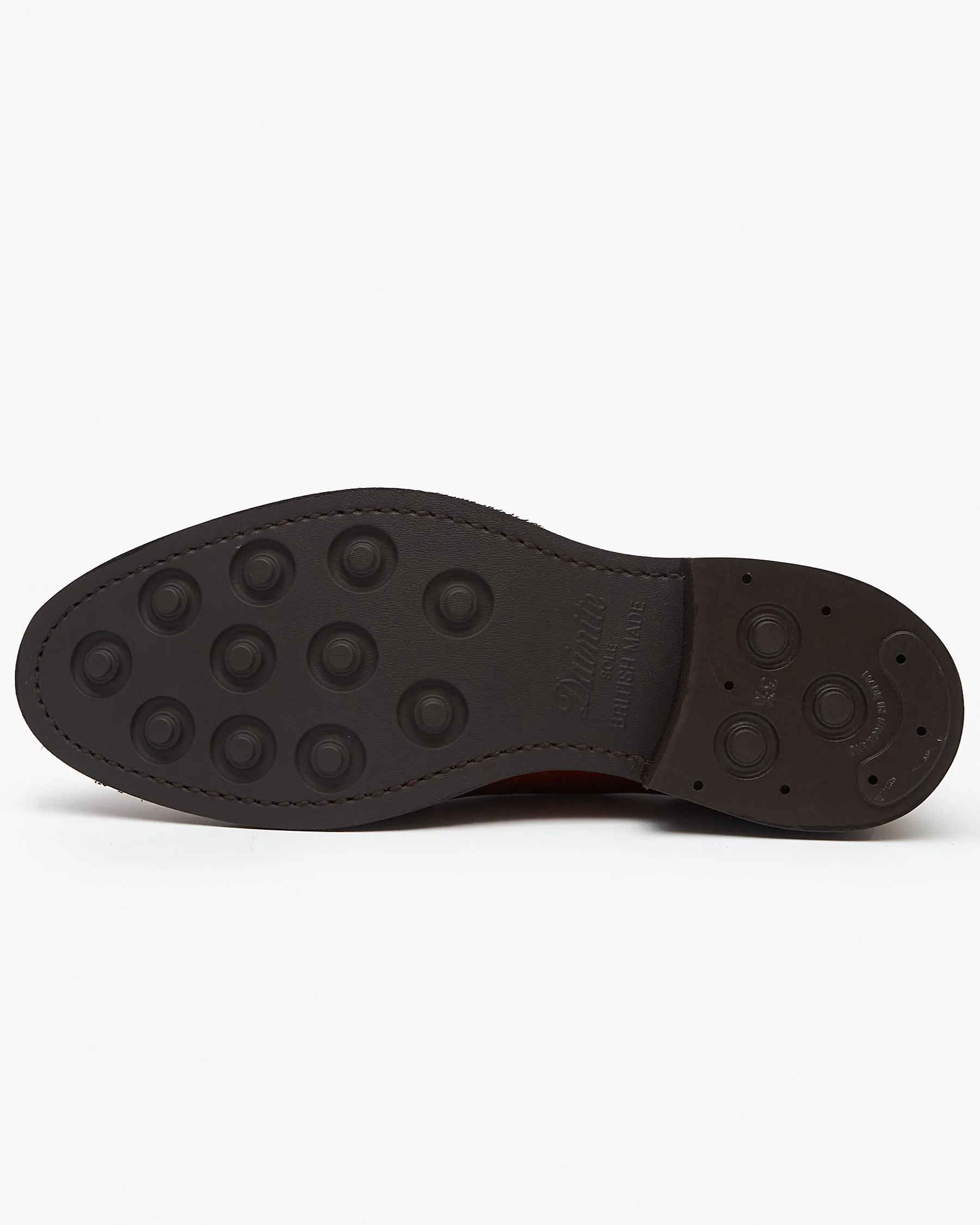 Cheaney Deal II R Derby Shoe - Mahogany Grain - Image 6