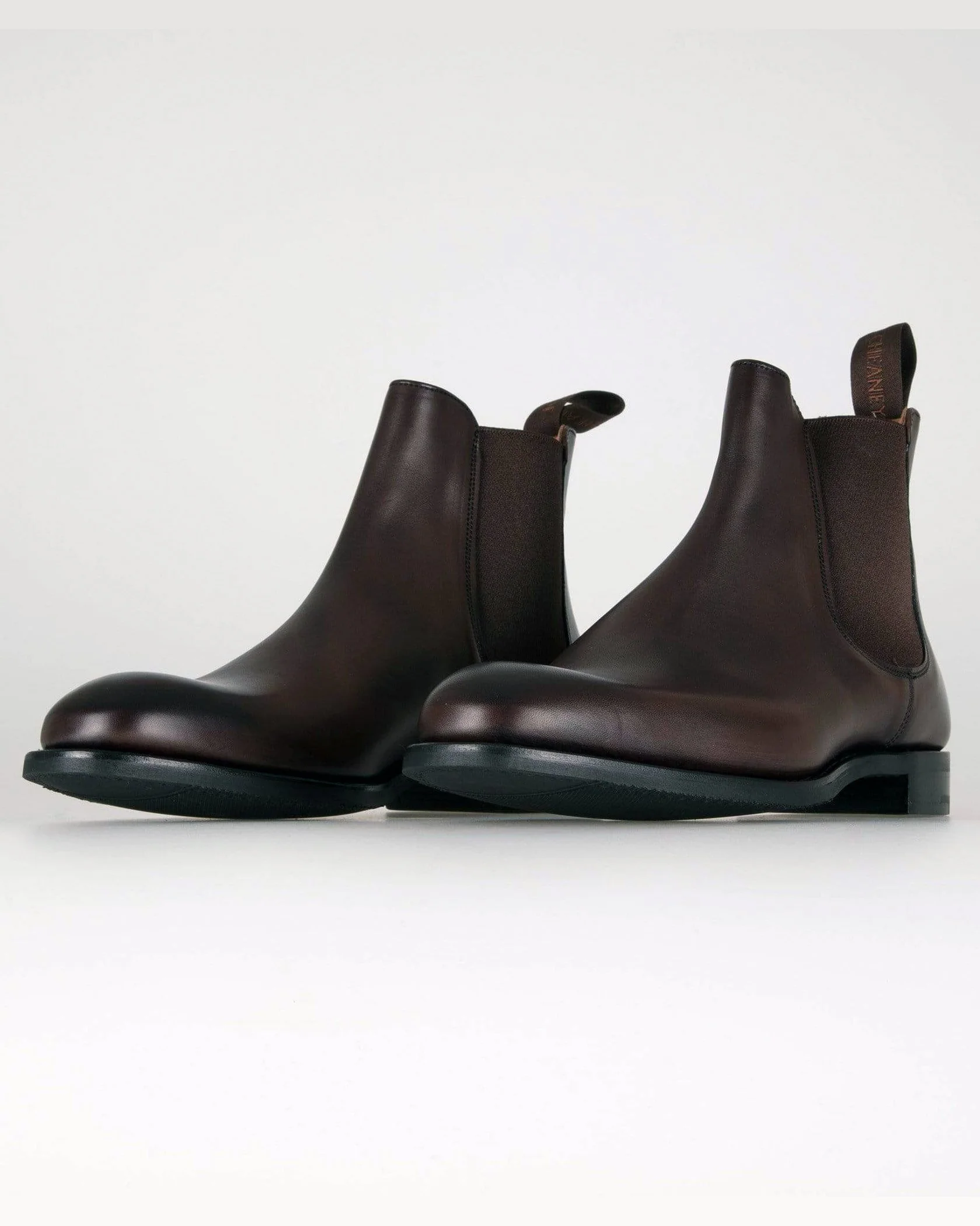 Cheaney Godfrey D Chelsea Boot - Mocha Calf Leather - Image 3