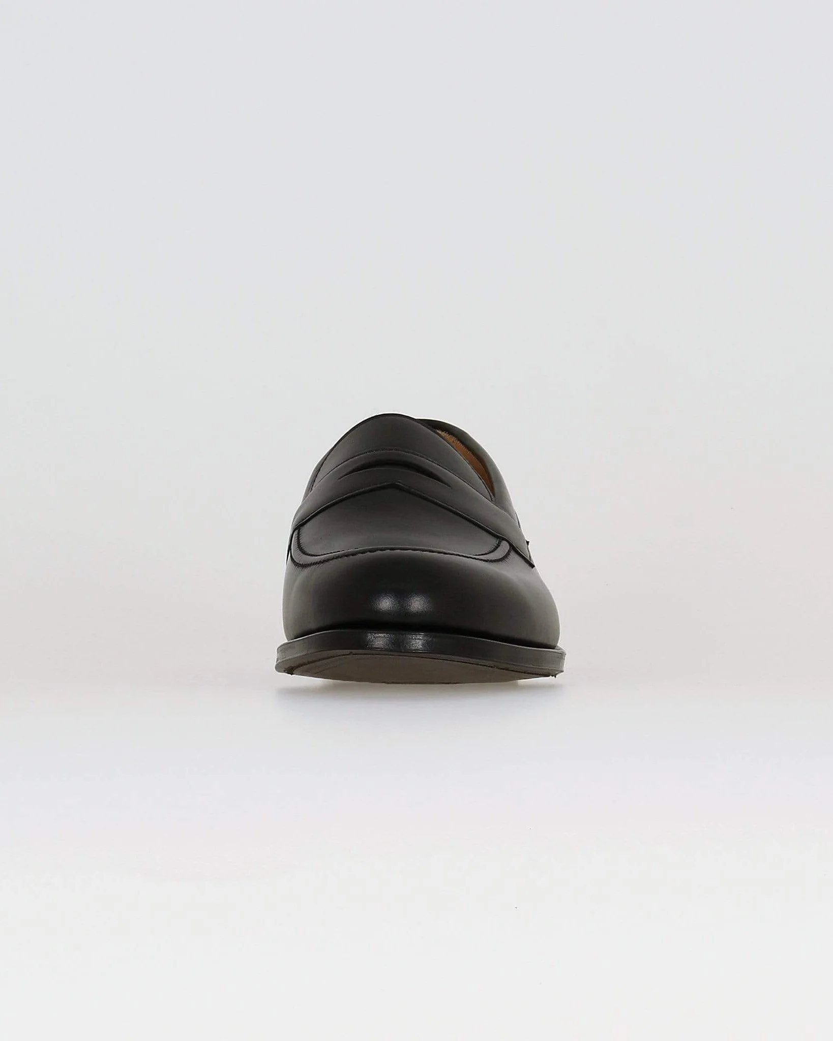 Cheaney Hadley Penny Loafer - Black Calf Leather - Image 5