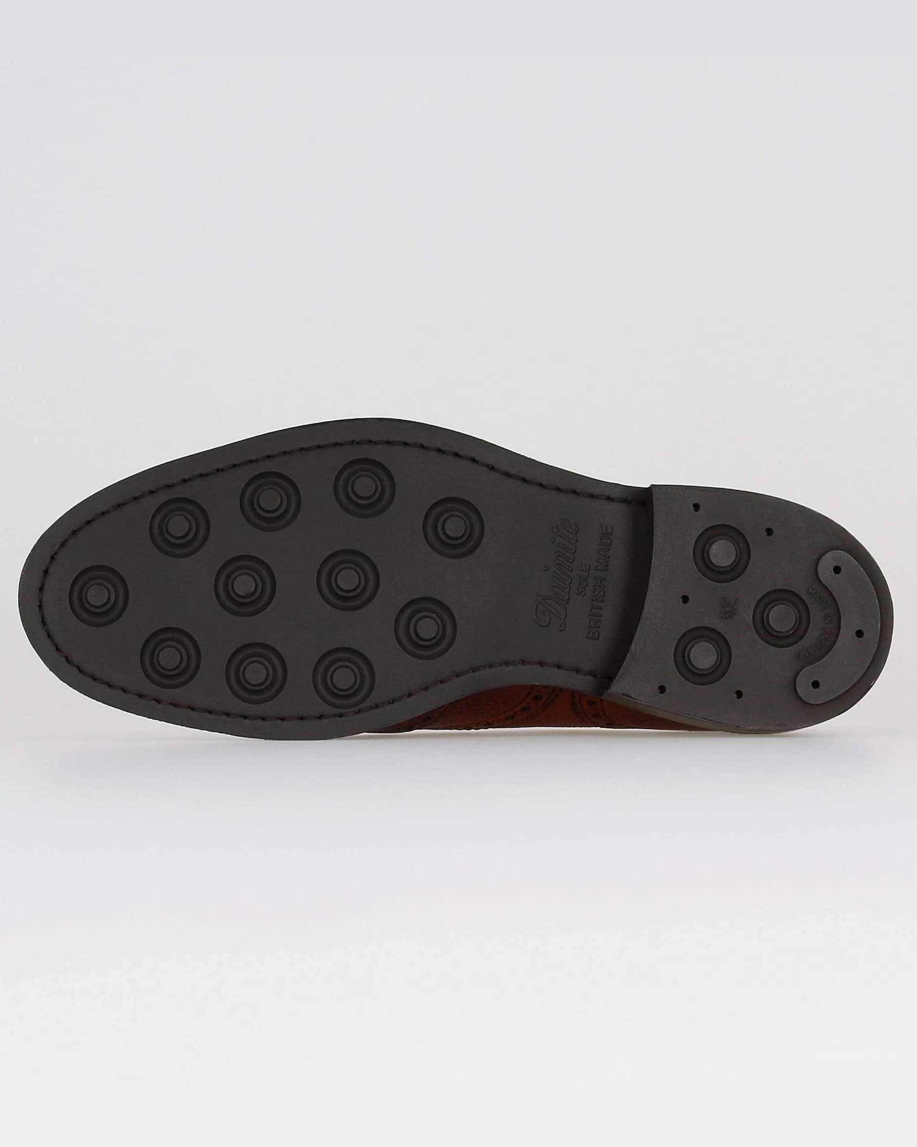 Cheaney Hythe II R Wingcap Oxford Brogue - Mahogany Grain Leather - Image 4