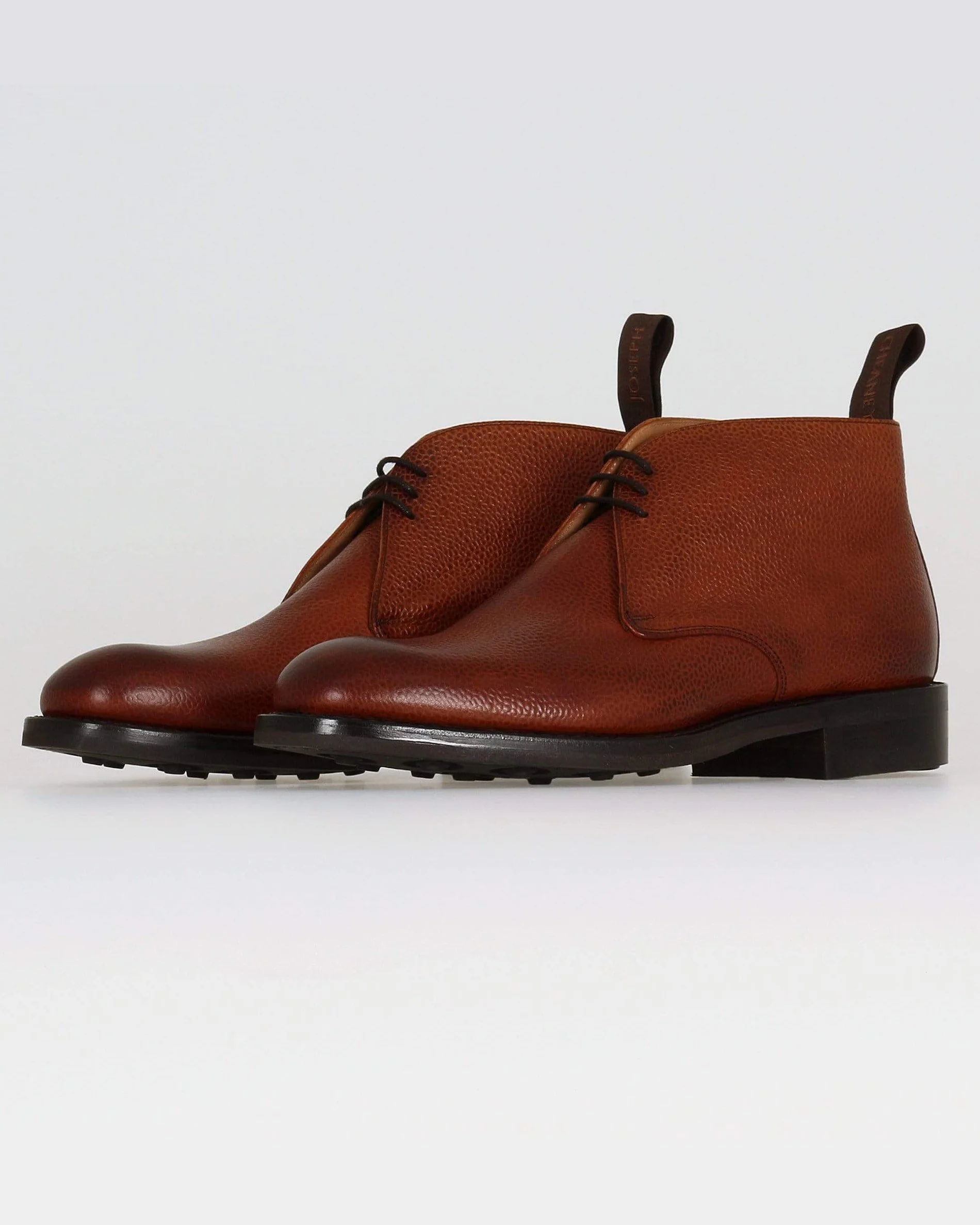 Cheaney Jackie III R Chukka Boot - Mahogany Grain Leather - Image 3