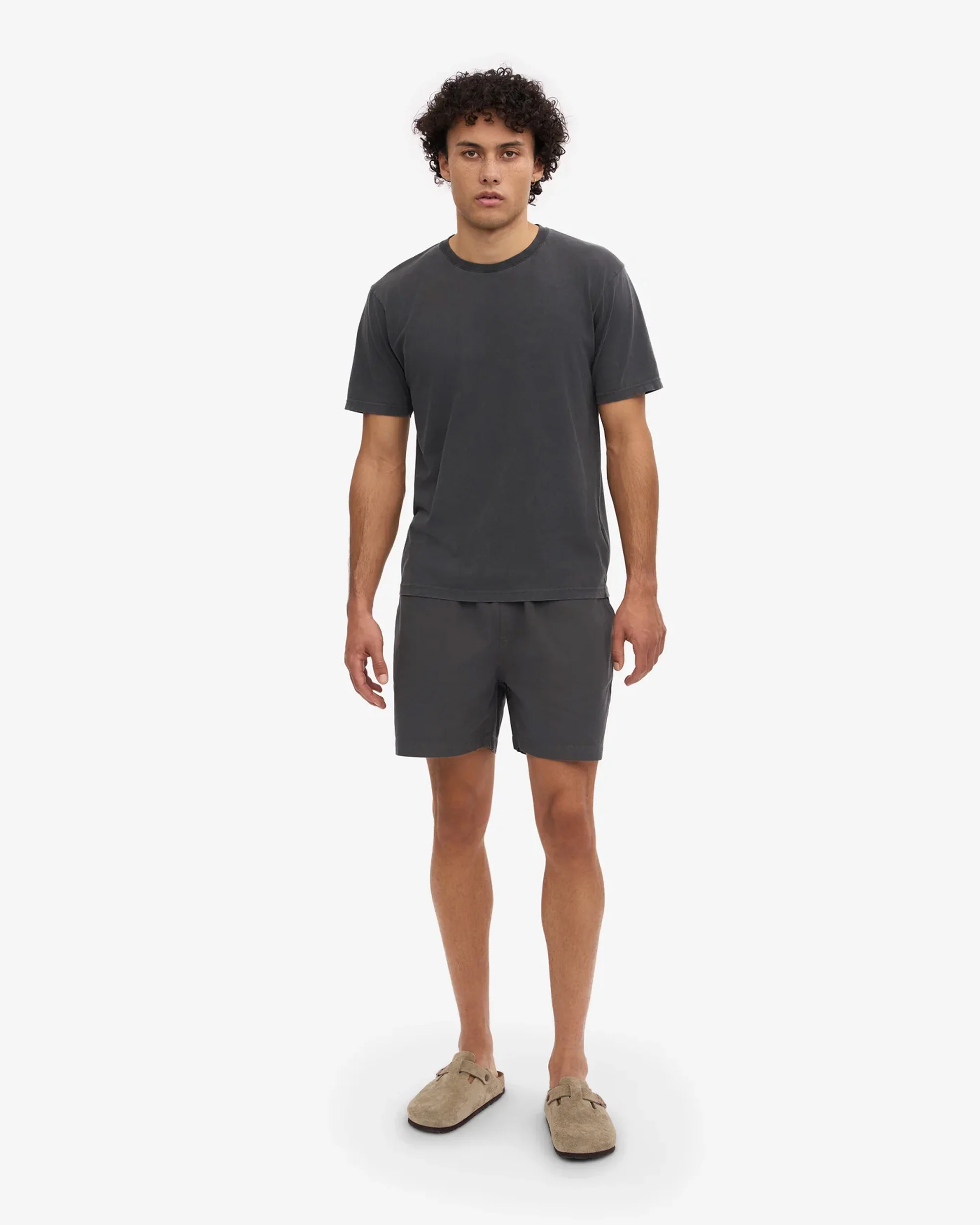 Colorful Standard Classic Organic Tee - Faded Black - Image 5