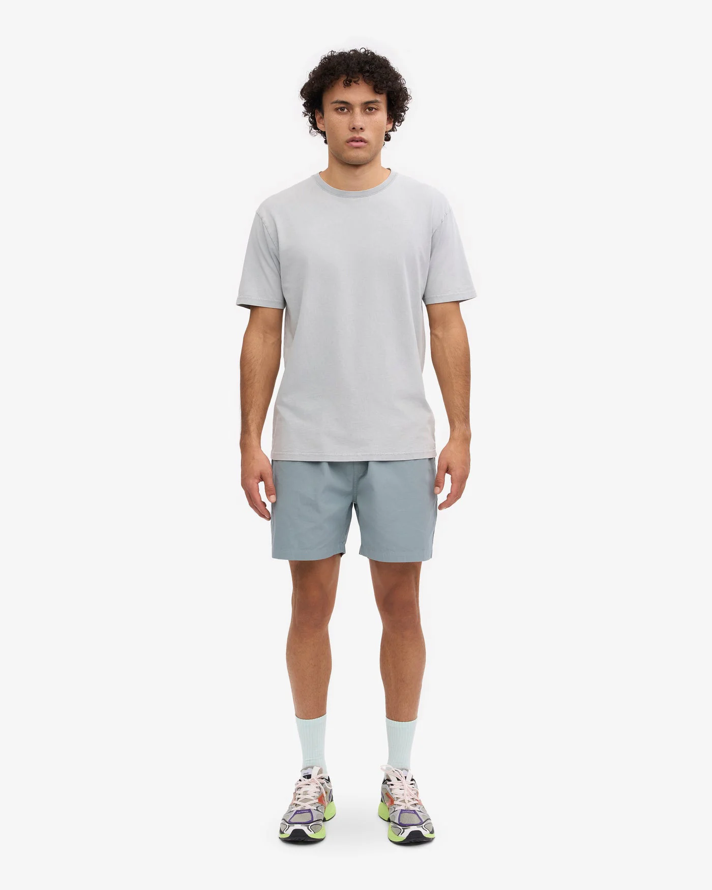 Colorful Standard Classic Organic Tee - Faded Grey - Image 5