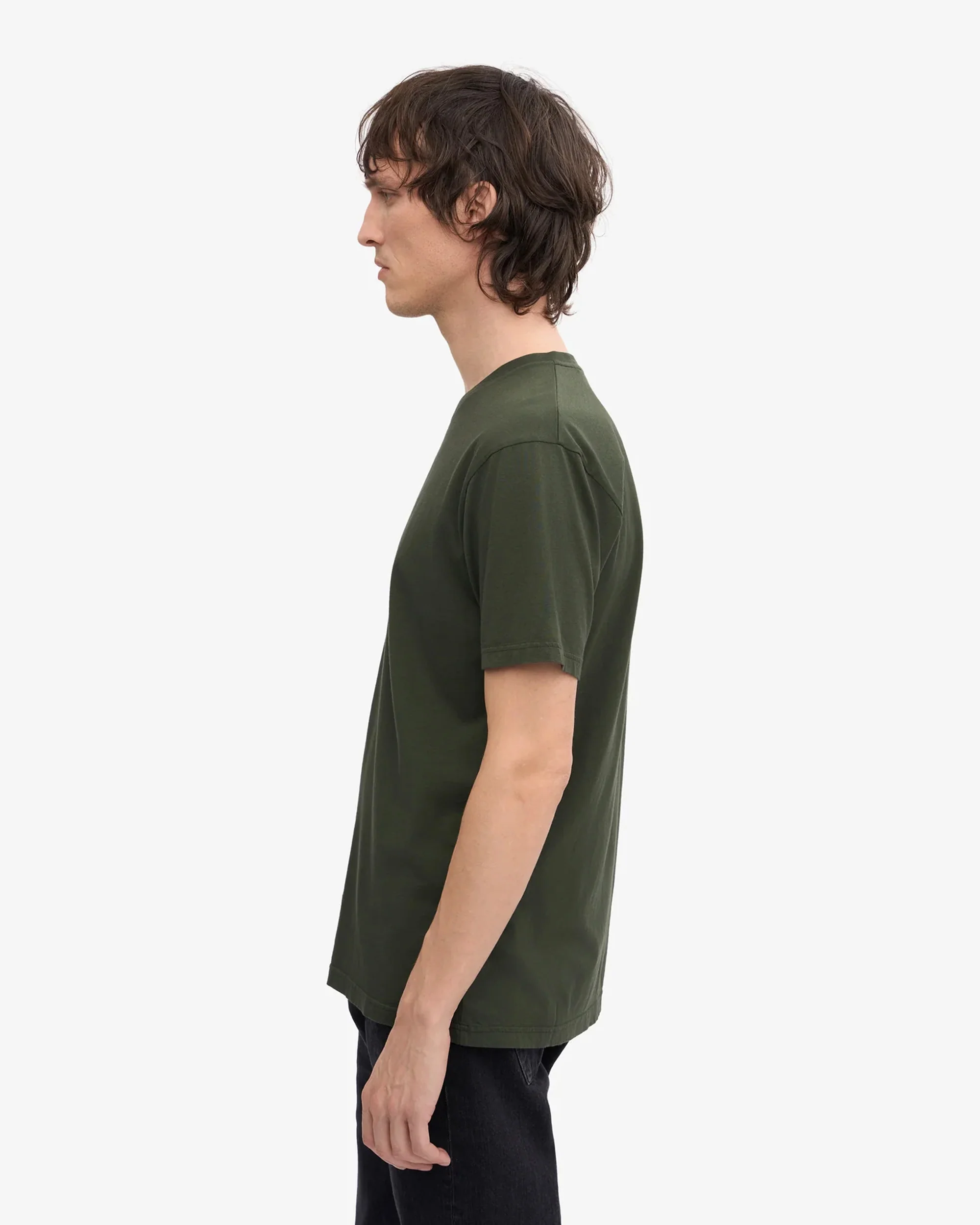 Colorful Standard Classic Organic Tee - Hunter Green - Image 3