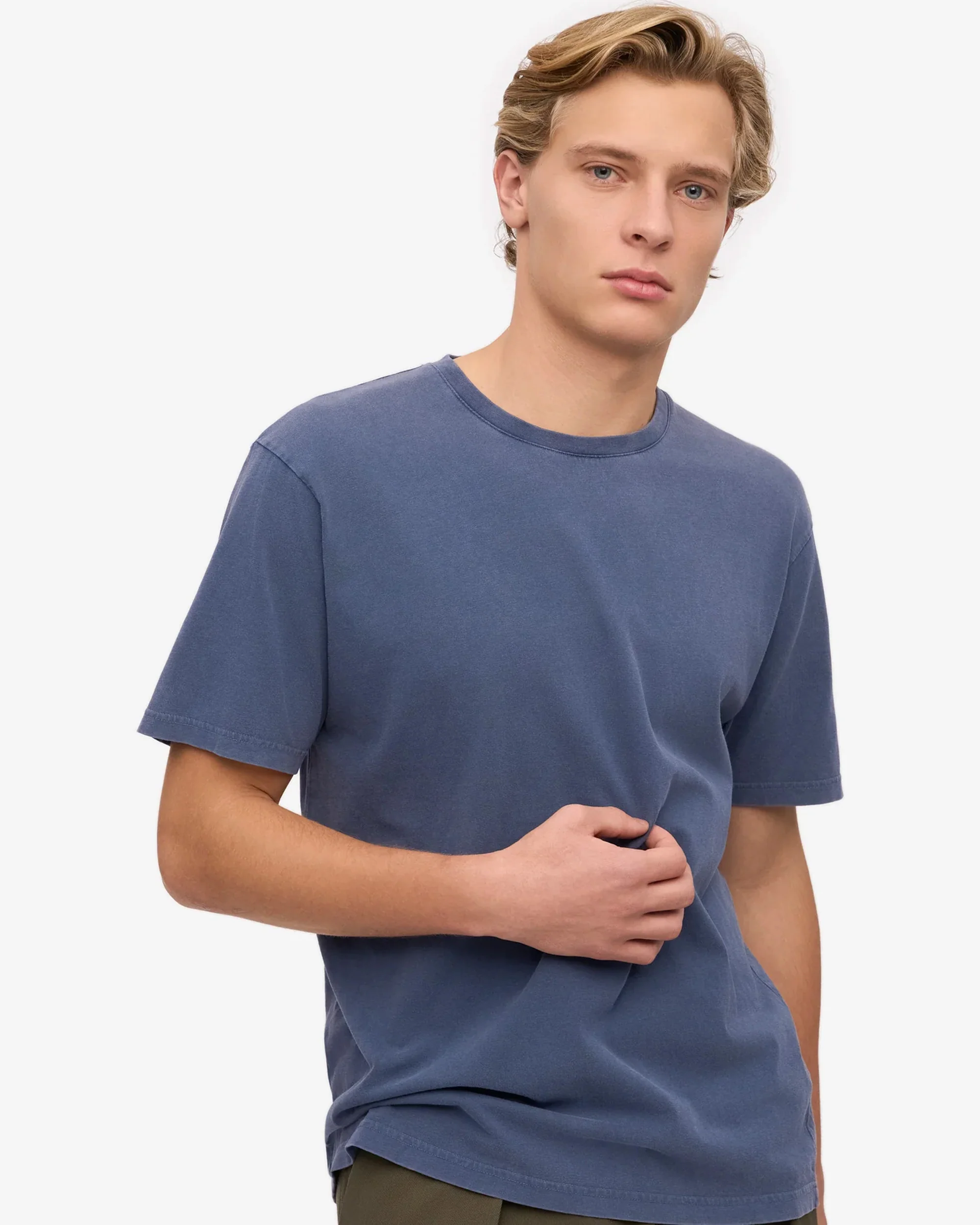 Colorful Standard Classic Organic Tee - Neptune Blue - Image 2