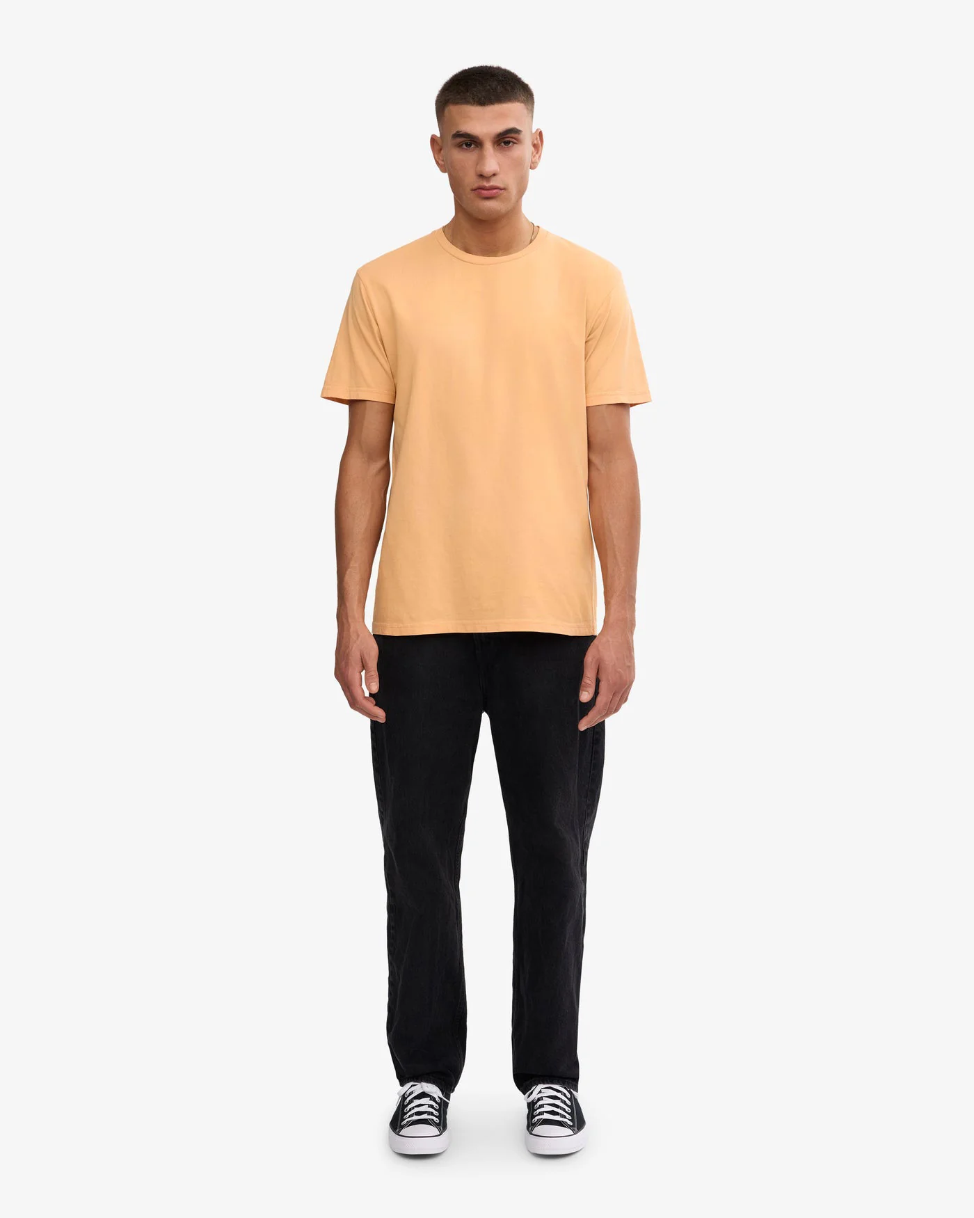 Colorful Standard Classic Organic Tee - Sandstone Orange - Image 5