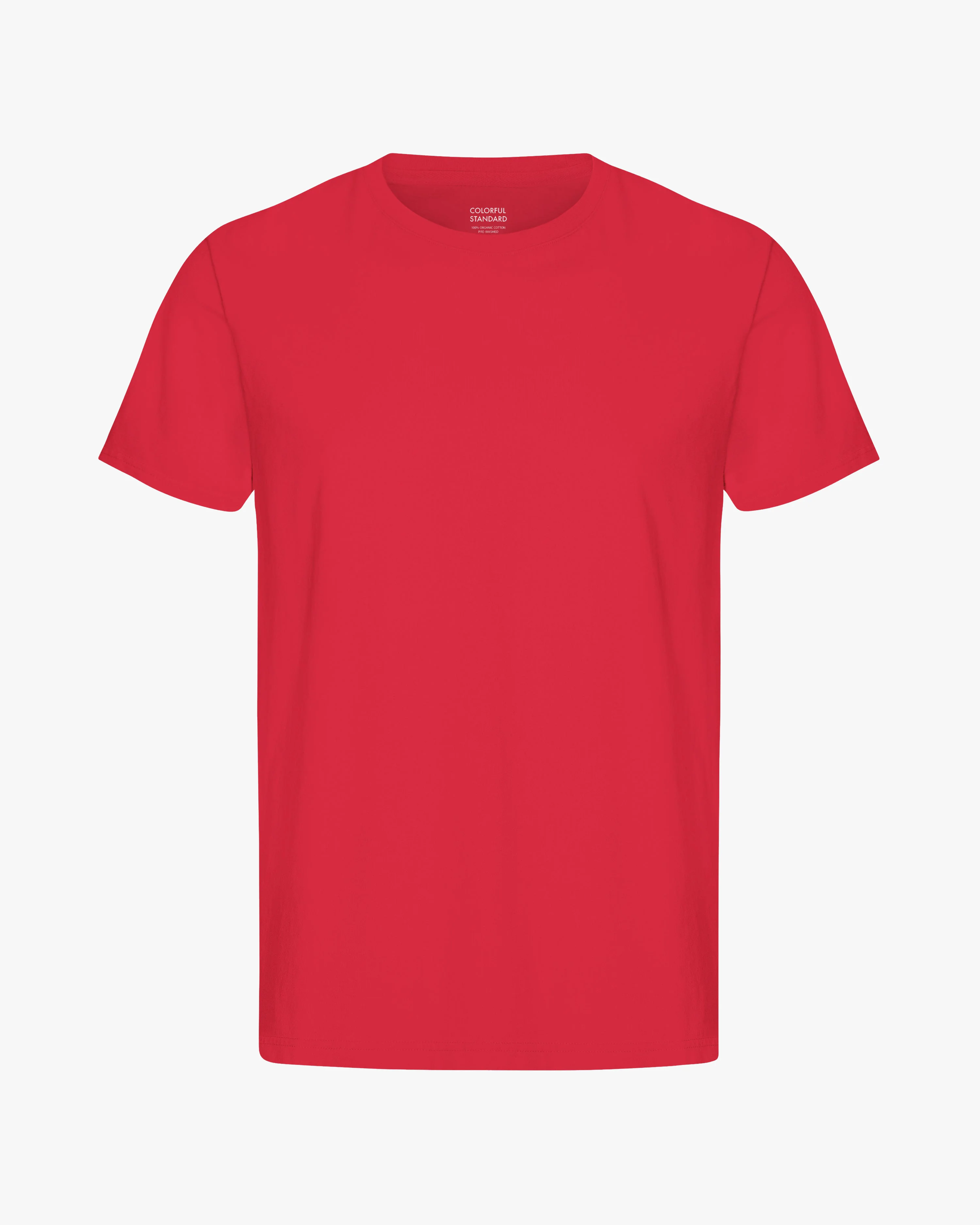Colorful Standard Classic Organic Tee - Scarlet Red - Image 6
