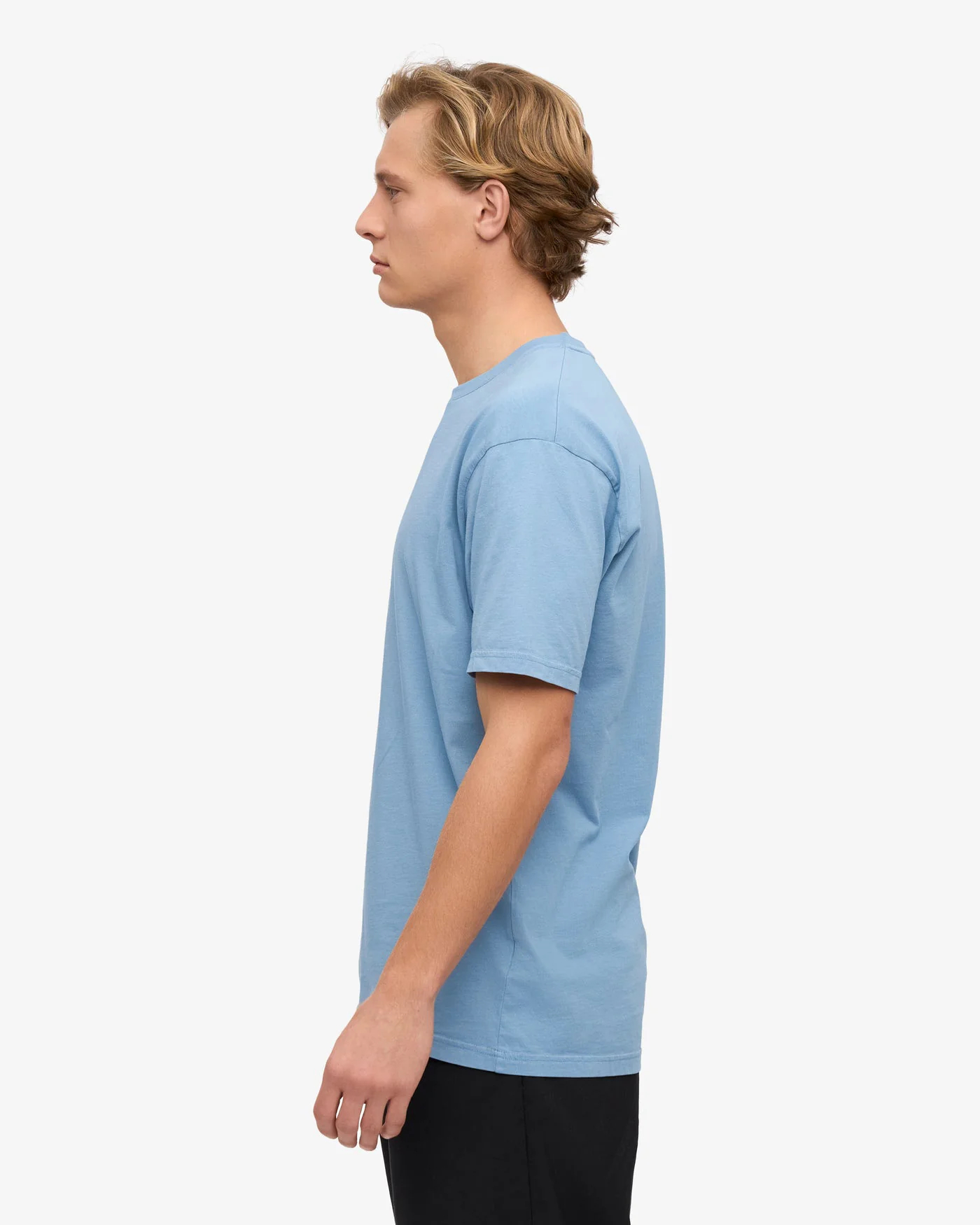 Colorful Standard Classic Organic Tee - Seaside Blue - Image 3