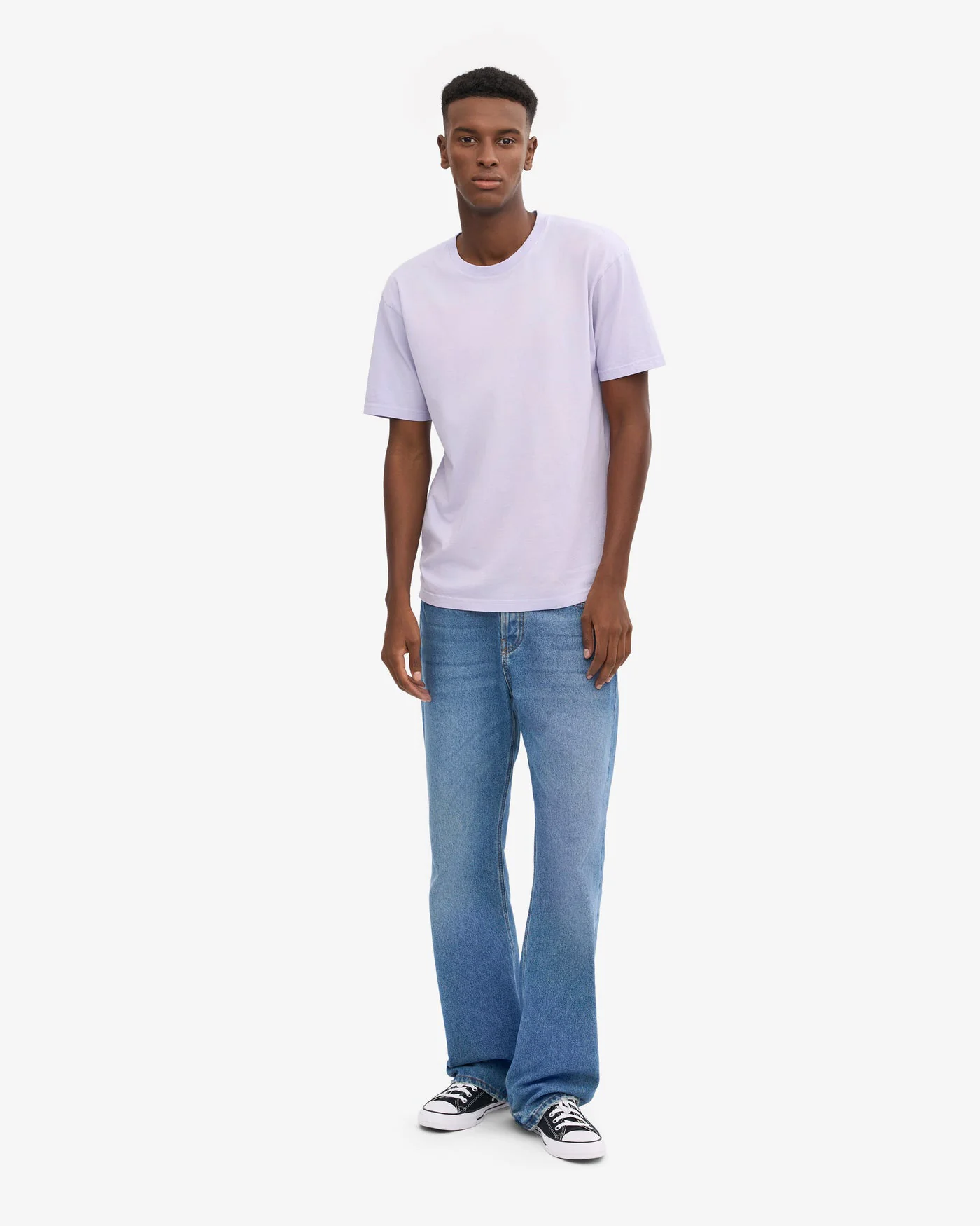 Colorful Standard Classic Organic Tee - Soft Lavender - Image 5