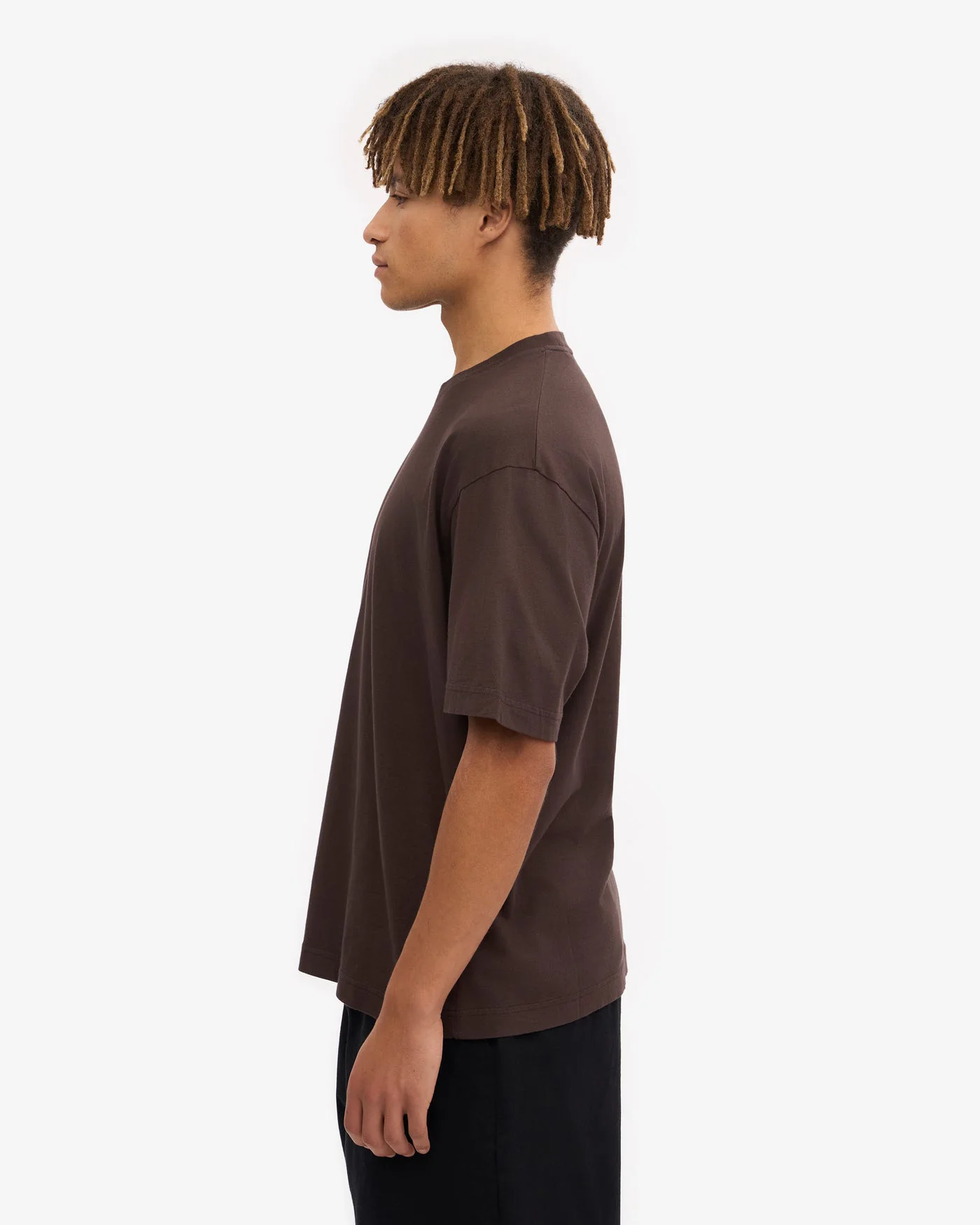 Colorful Standard Oversized Organic Tee - Coffee Brown - Image 3