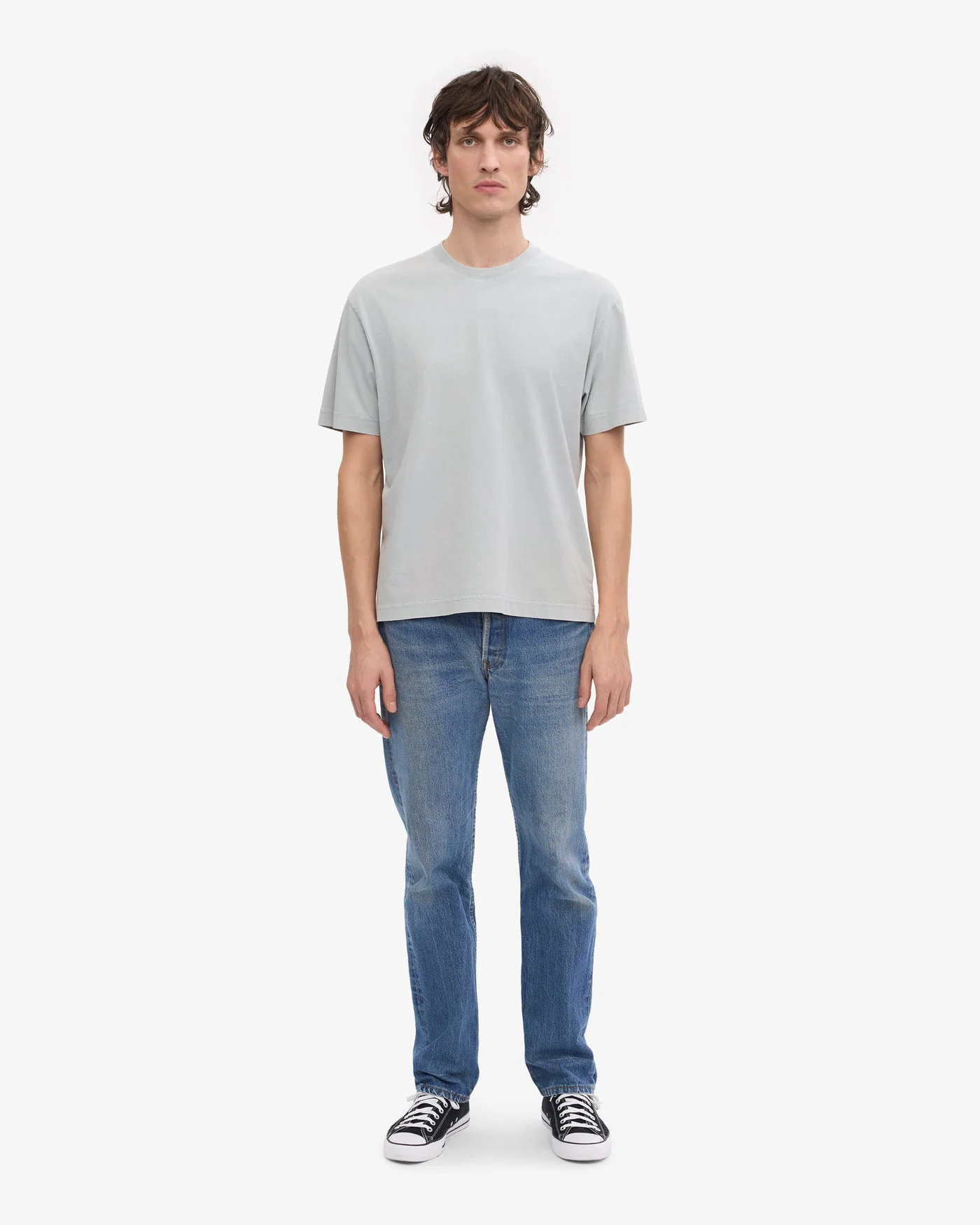 Colorful Standard Oversized Organic Tee - Faded Grey - Image 5