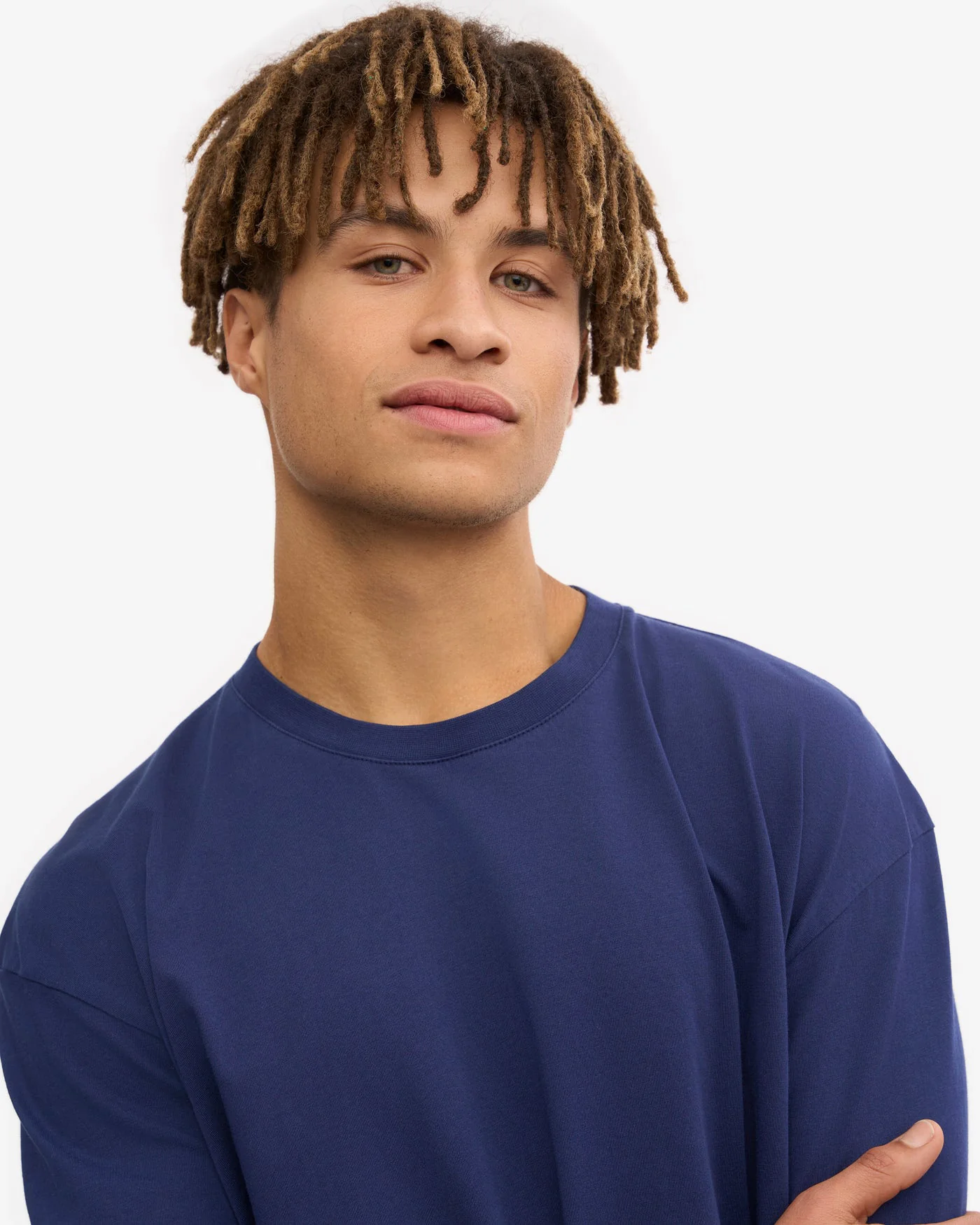 Colorful Standard Oversized Organic Tee - Marine Blue - Image 2