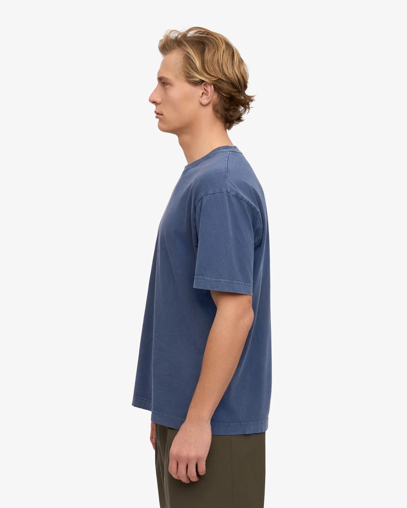 Colorful Standard Oversized Organic Tee - Neptune Blue - Image 4