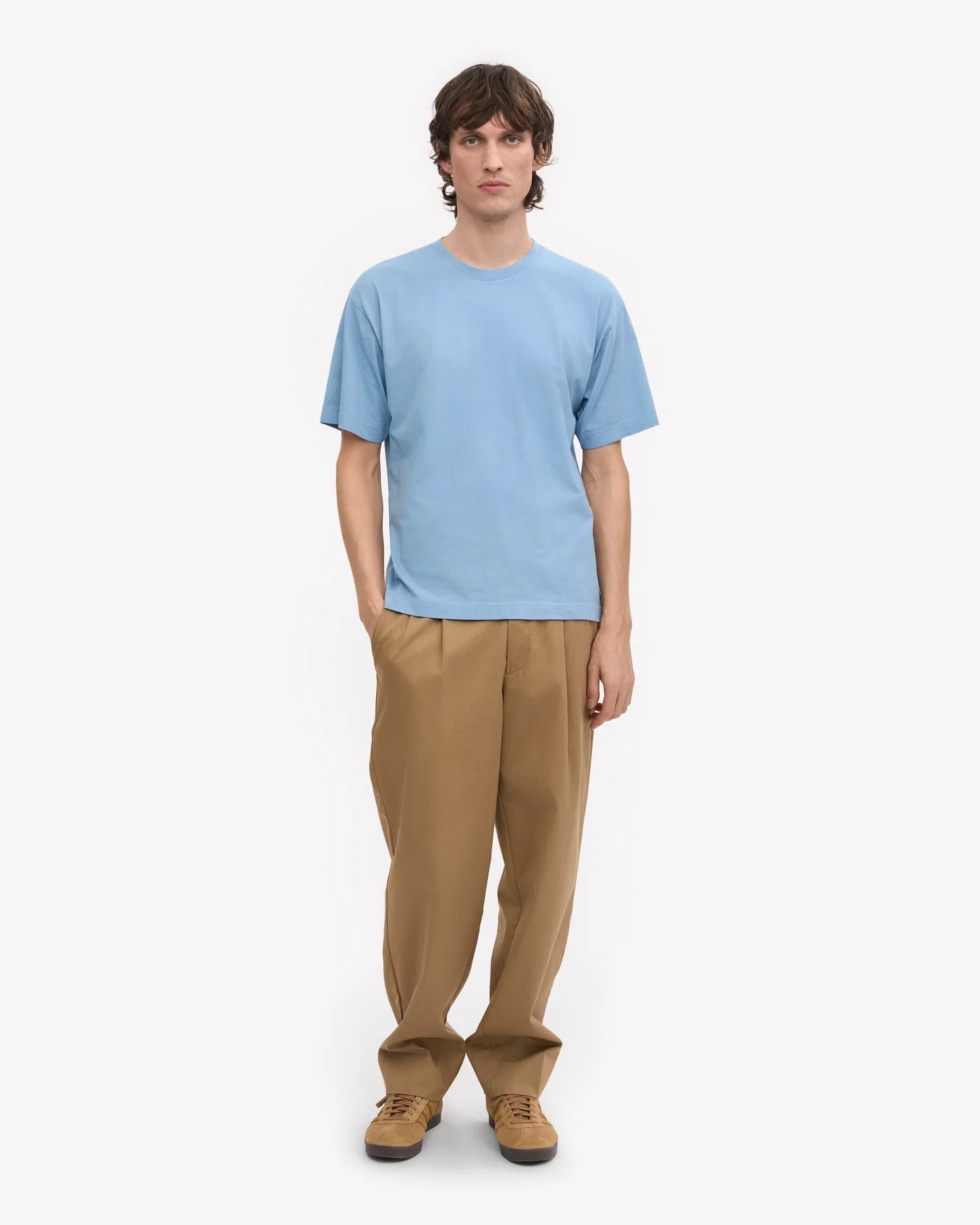 Colorful Standard Oversized Organic Tee - Seaside Blue - Image 5