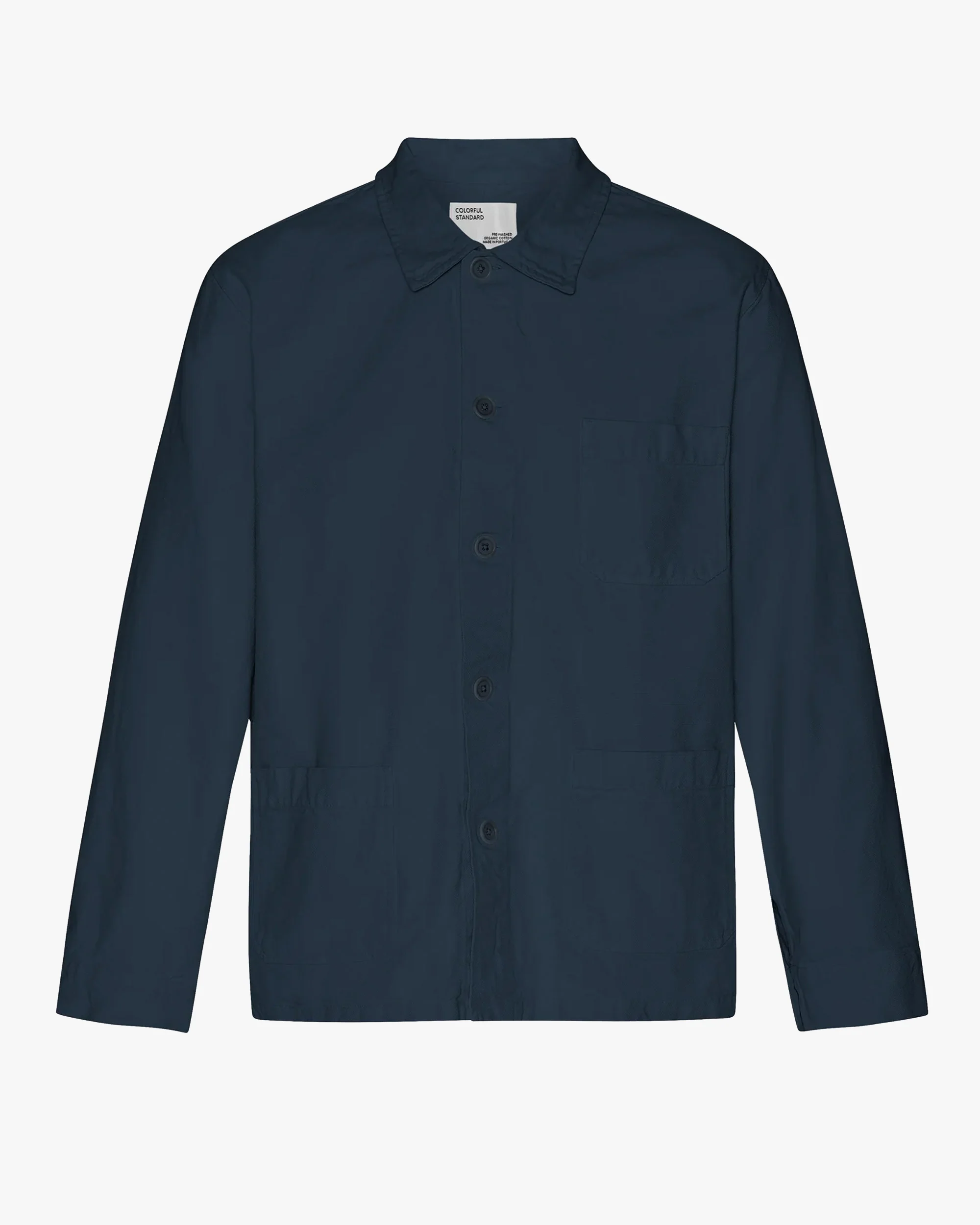 Colorful Standard Organic Workwear Jacket - Navy Blue - Image 6