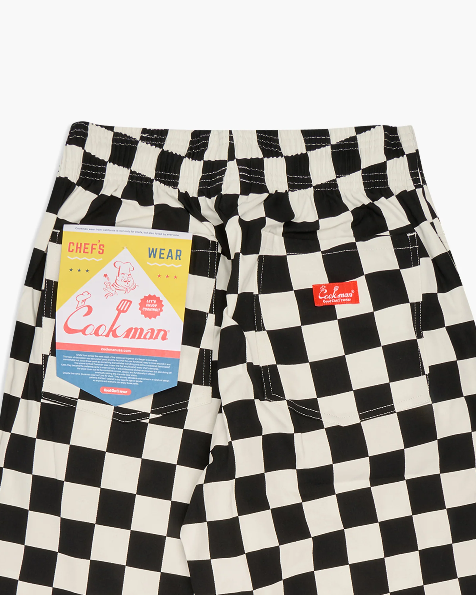 Cookman Chef Pants - Checker Black - Image 4