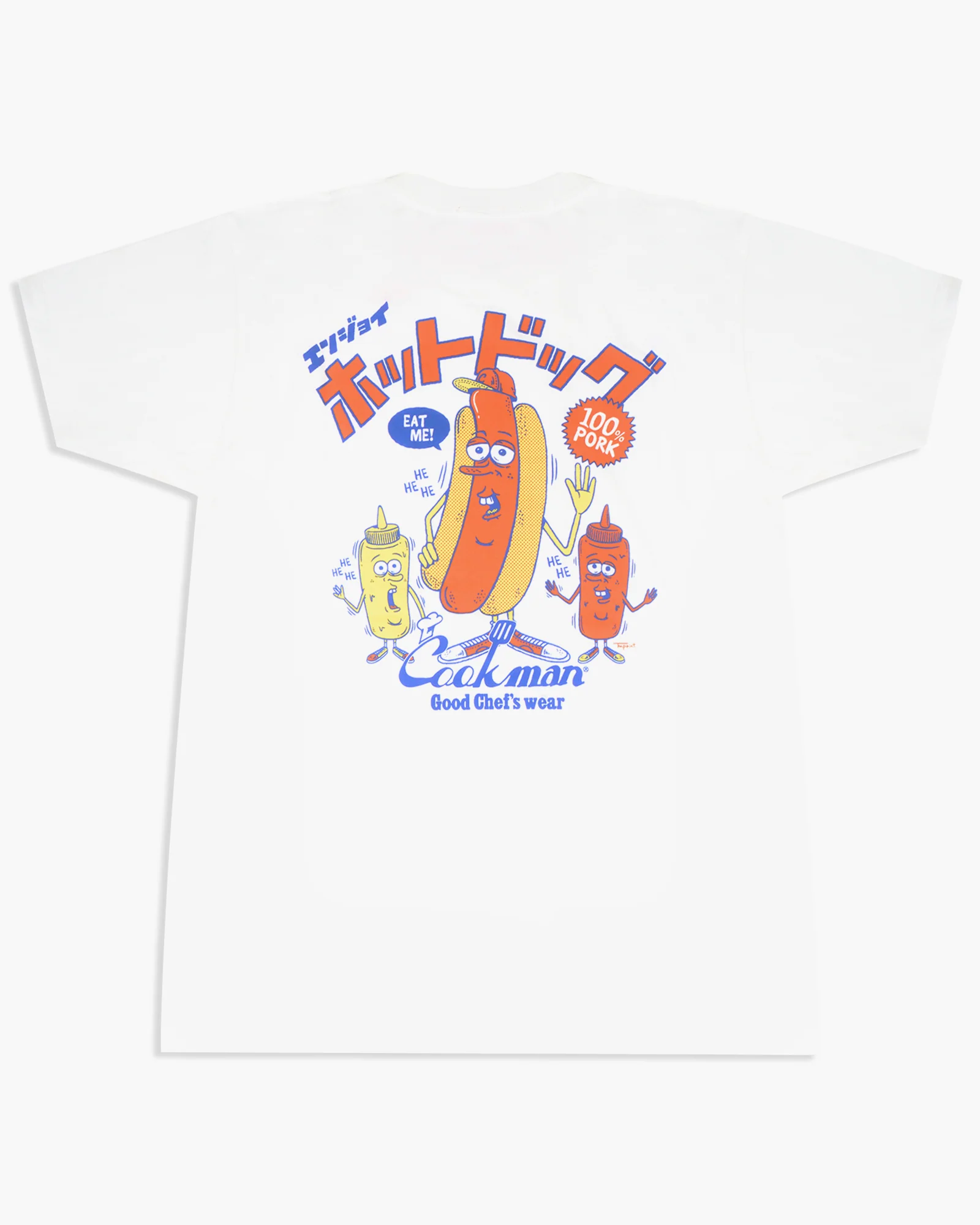 Cookman TM Paint Hot Dog Tee - White - Image 2