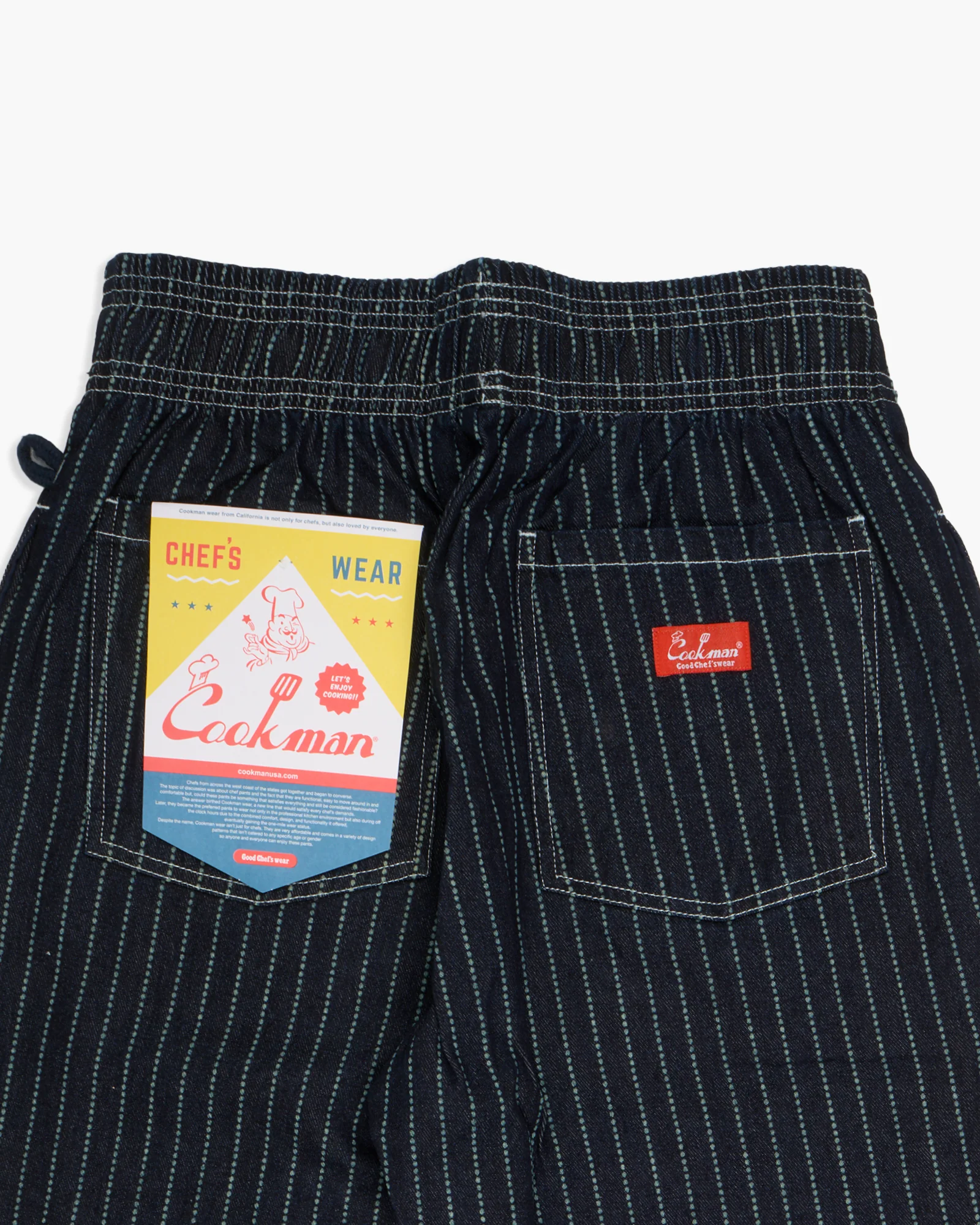 Cookman Chef Pants - Wabash Denim Navy - Image 4