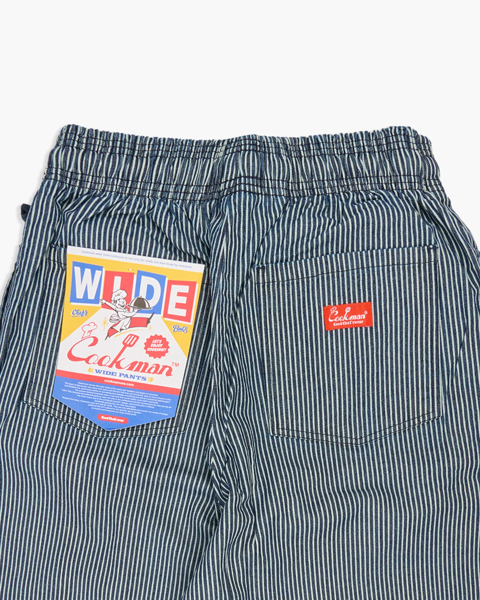 Cookman Wide Chef Pants - Hickory Navy - Image 4