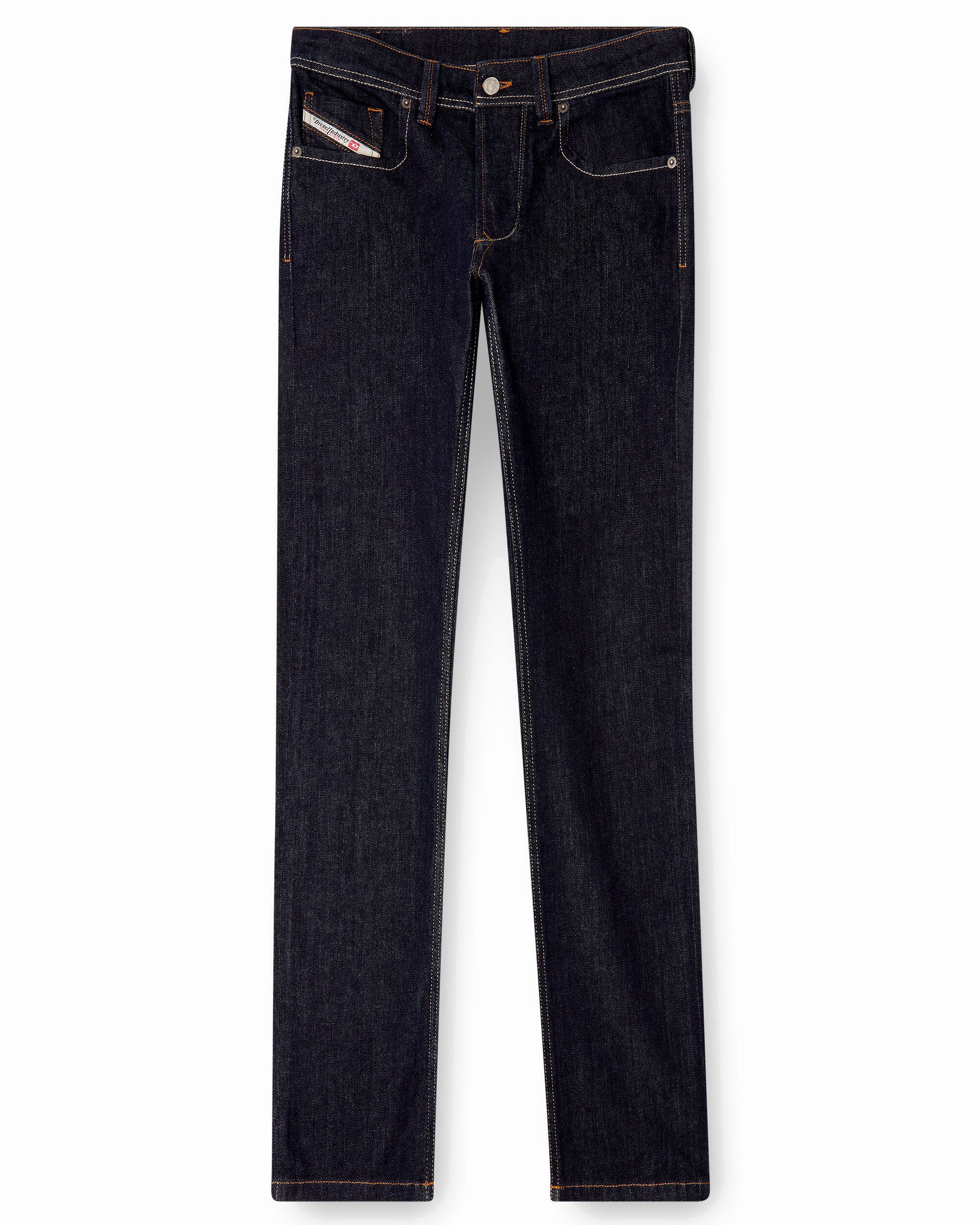Diesel 1985 Larkee Straight Fit Mens Jeans - 0DBEJ / Dark Blue - Image 5