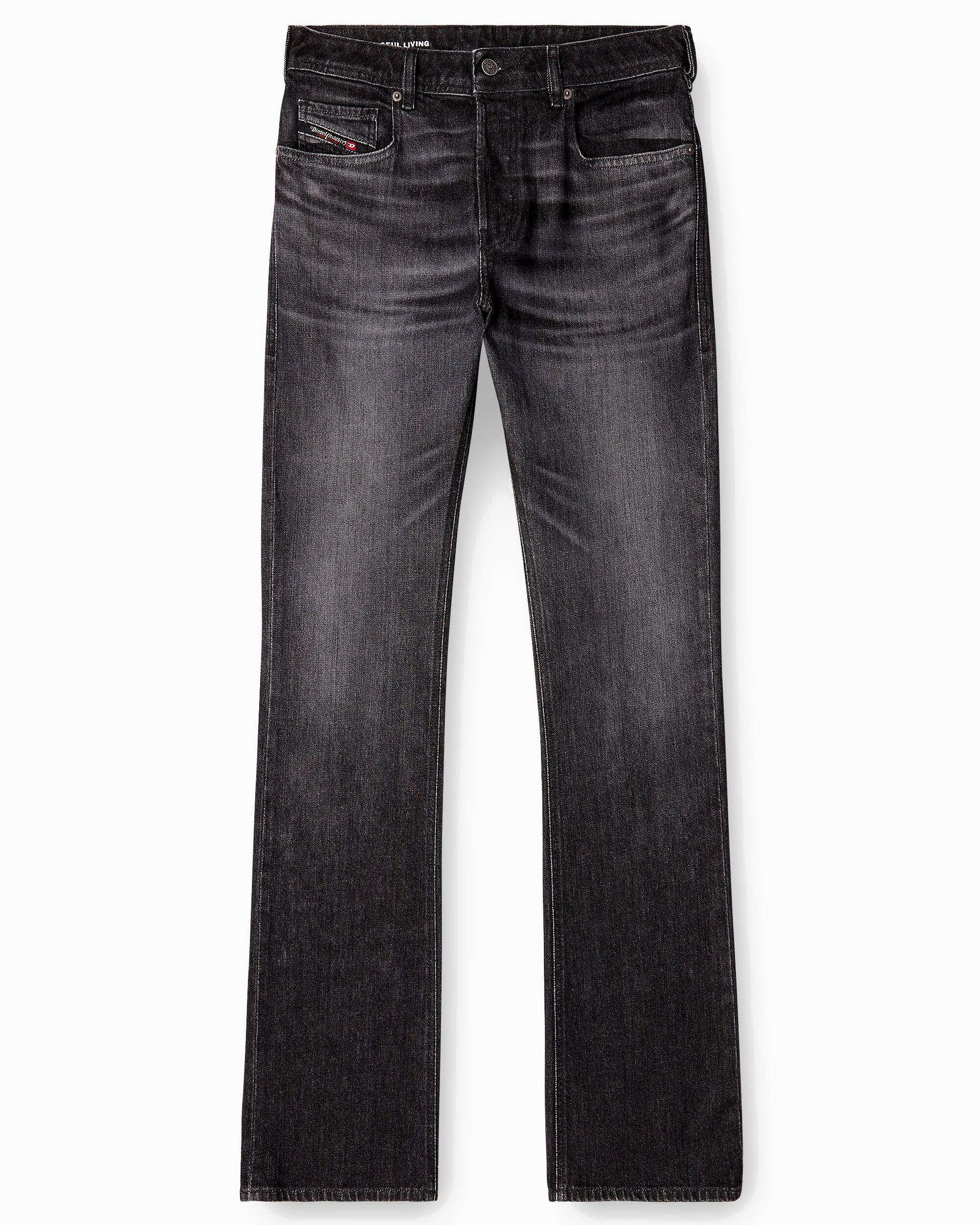Diesel 2007 Zatiny Bootcut Mens Jeans - 09N48 / Black / Dark Grey - Image 5