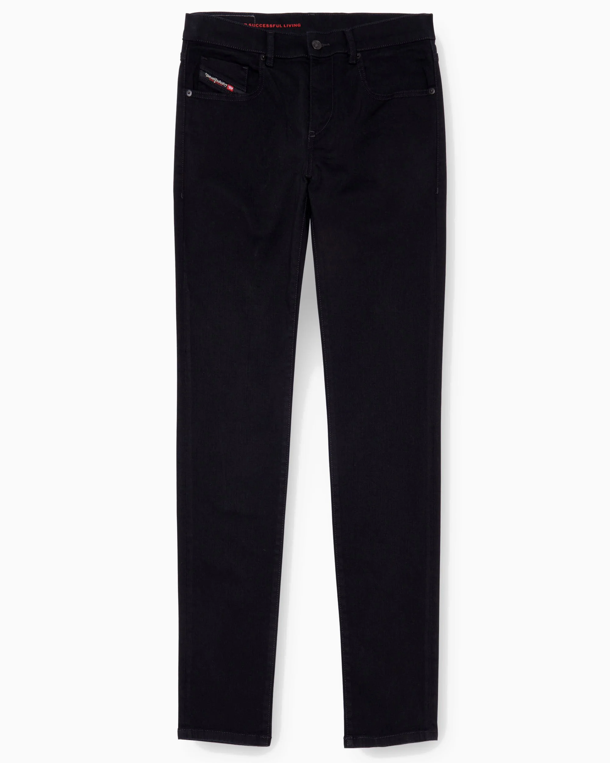 Diesel 2019 D-Strukt Slim Fit Mens Jeans - 069YP / Black - Image 5