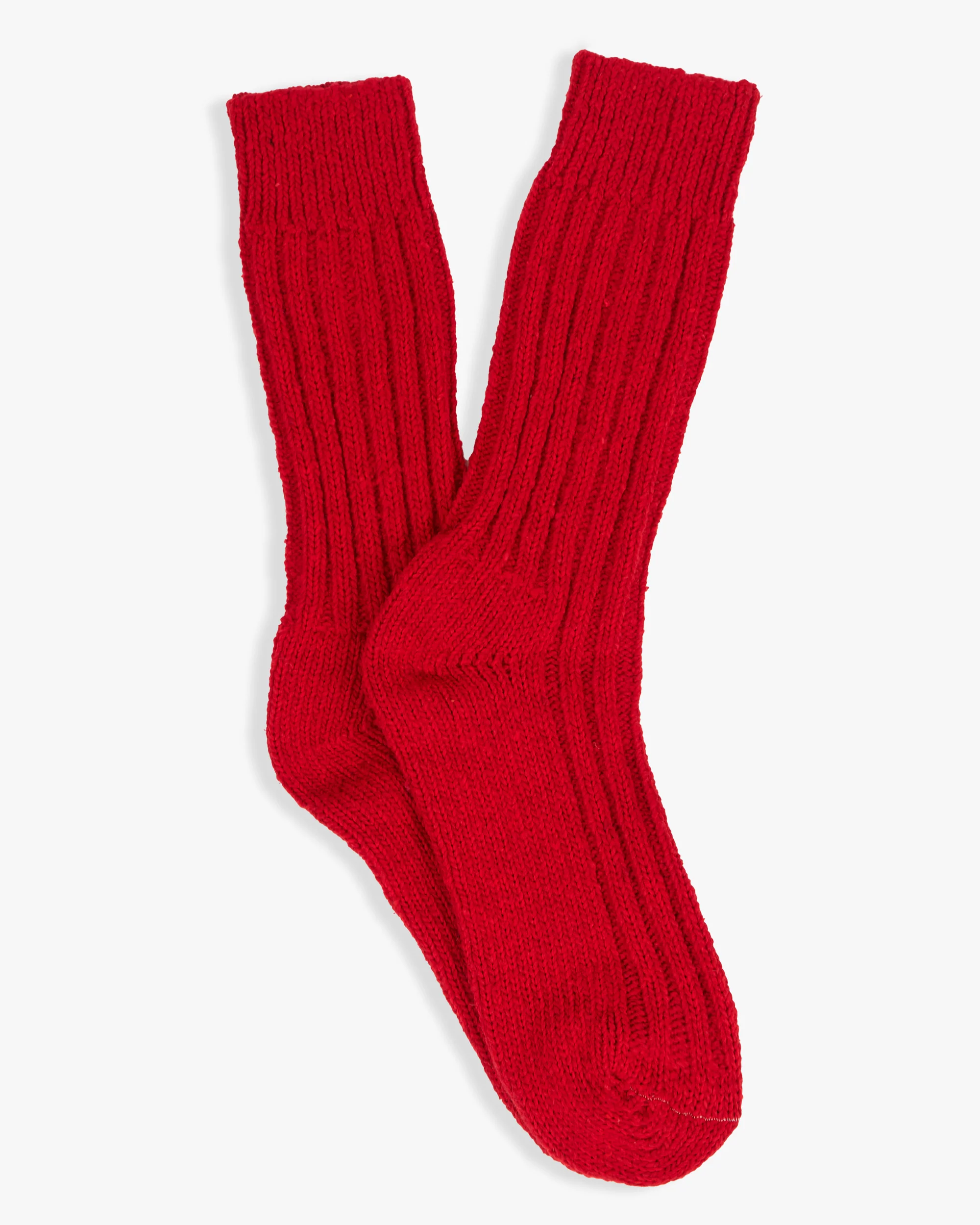 Donegal Yarns Wool Mix Socks - Red