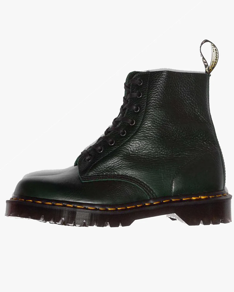 Dr Martens Made In England 1460 Pascal Boots - Green Buckingham